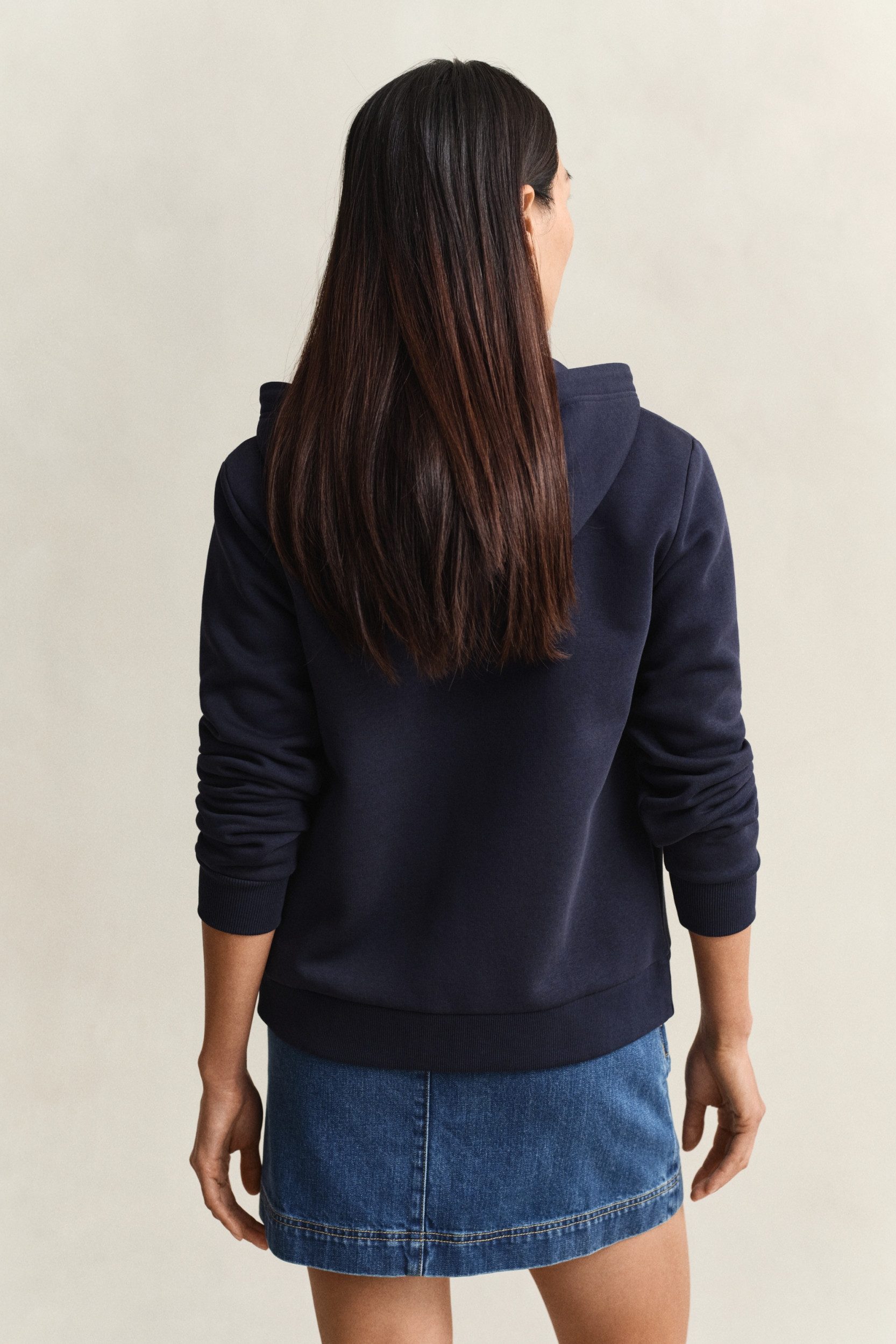 Gant Sweatshirt REG TONAL SHIELD ZIP HOODIE – Bild 3 von 5
