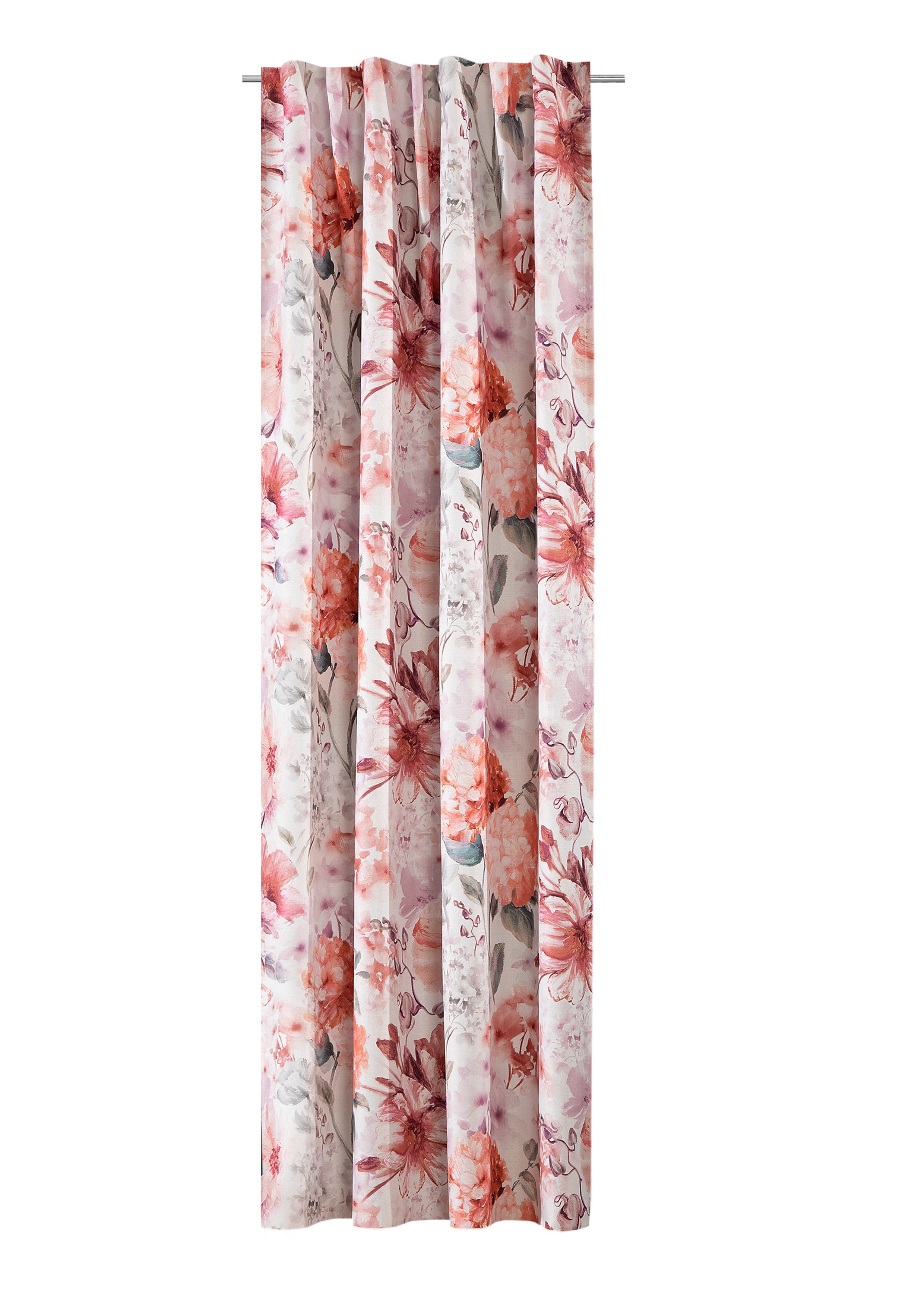 Verdi Vorhang Schal mit verdeckten Schlaufen Elvana 140 x 245 cm (1 St), Multifunktionsband, blickdicht