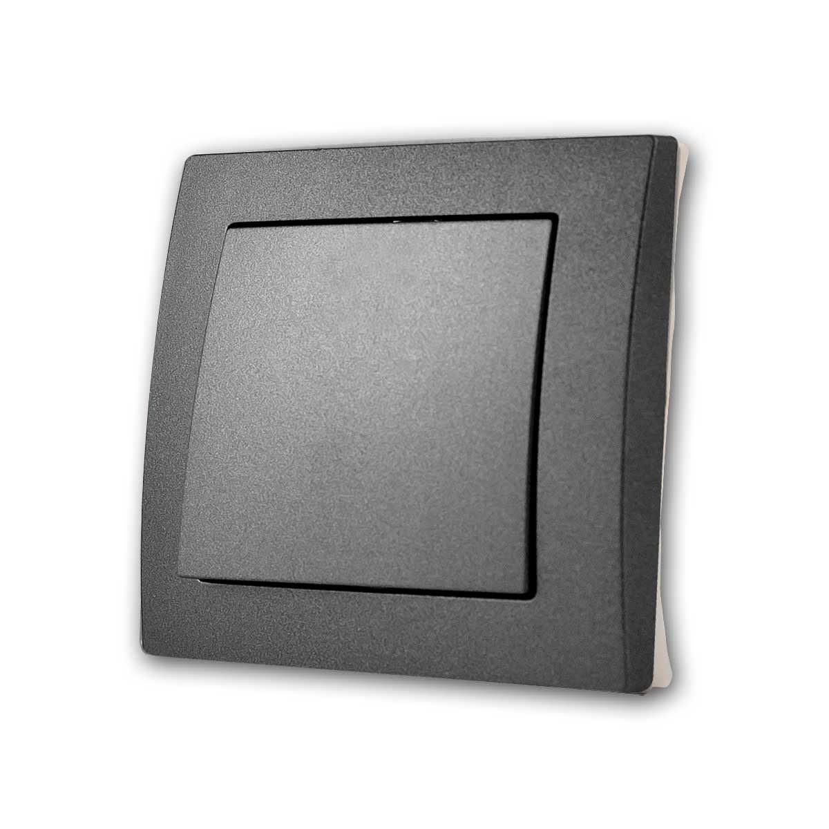 McPower FLAIR Wechselschalter IP44 anthrazit, 250V~/10A SA Unterputzschalter