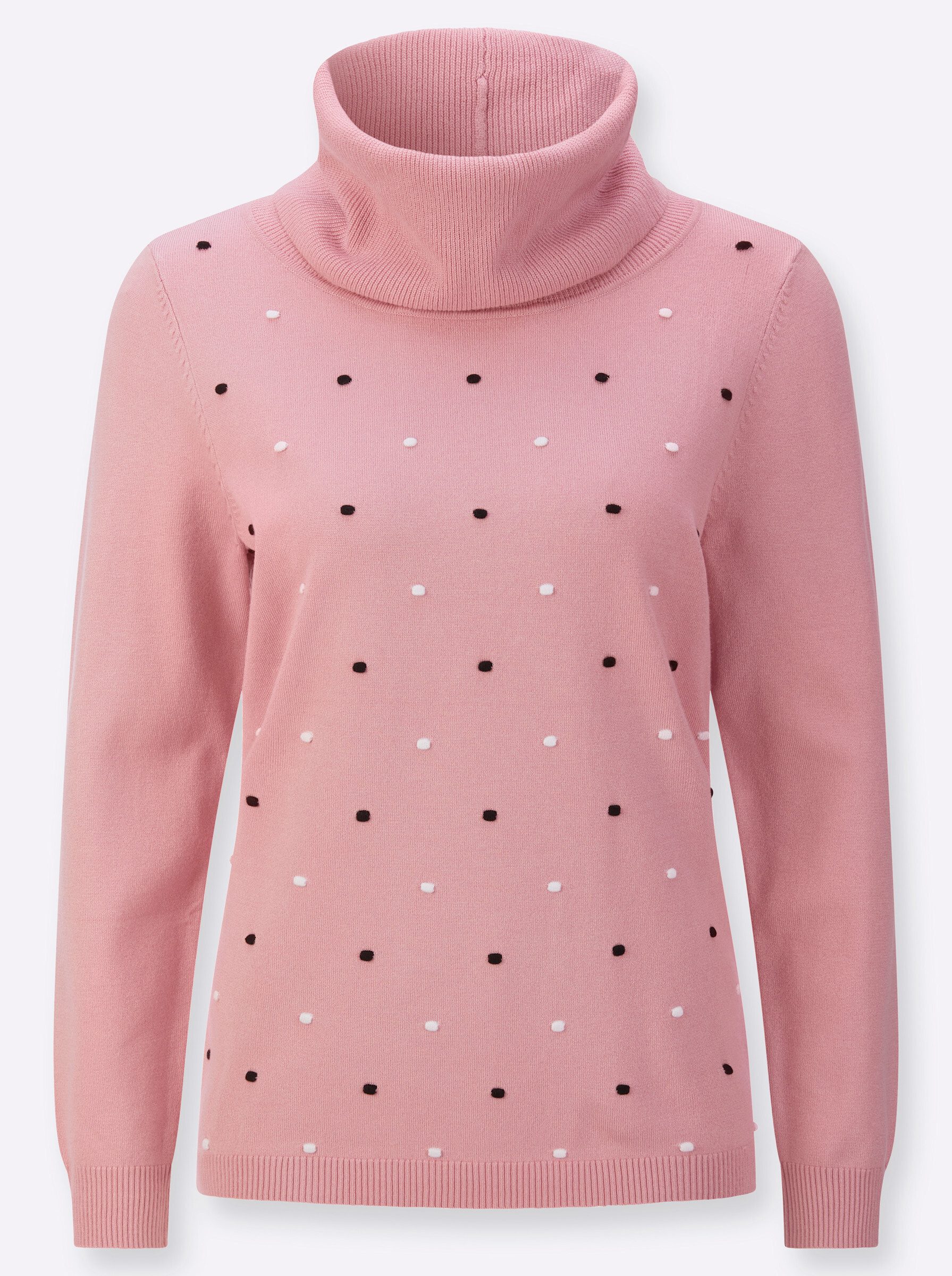 Witt Strickpullover Rollkragen-Pullover Langarm Jersey