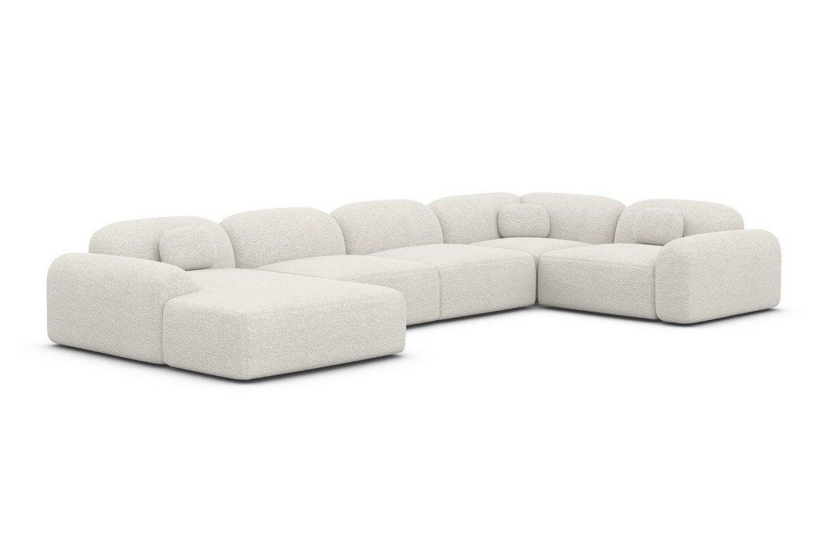 Sofa Dreams Wohnlandschaft Stoff Sofa Polstersofa Stoffcouch Stoffsofa Barc günstig online kaufen