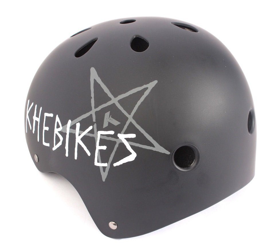 KHEbikes Fahrradhelm KHEbikes BMX Helm PRO matt schwarz L