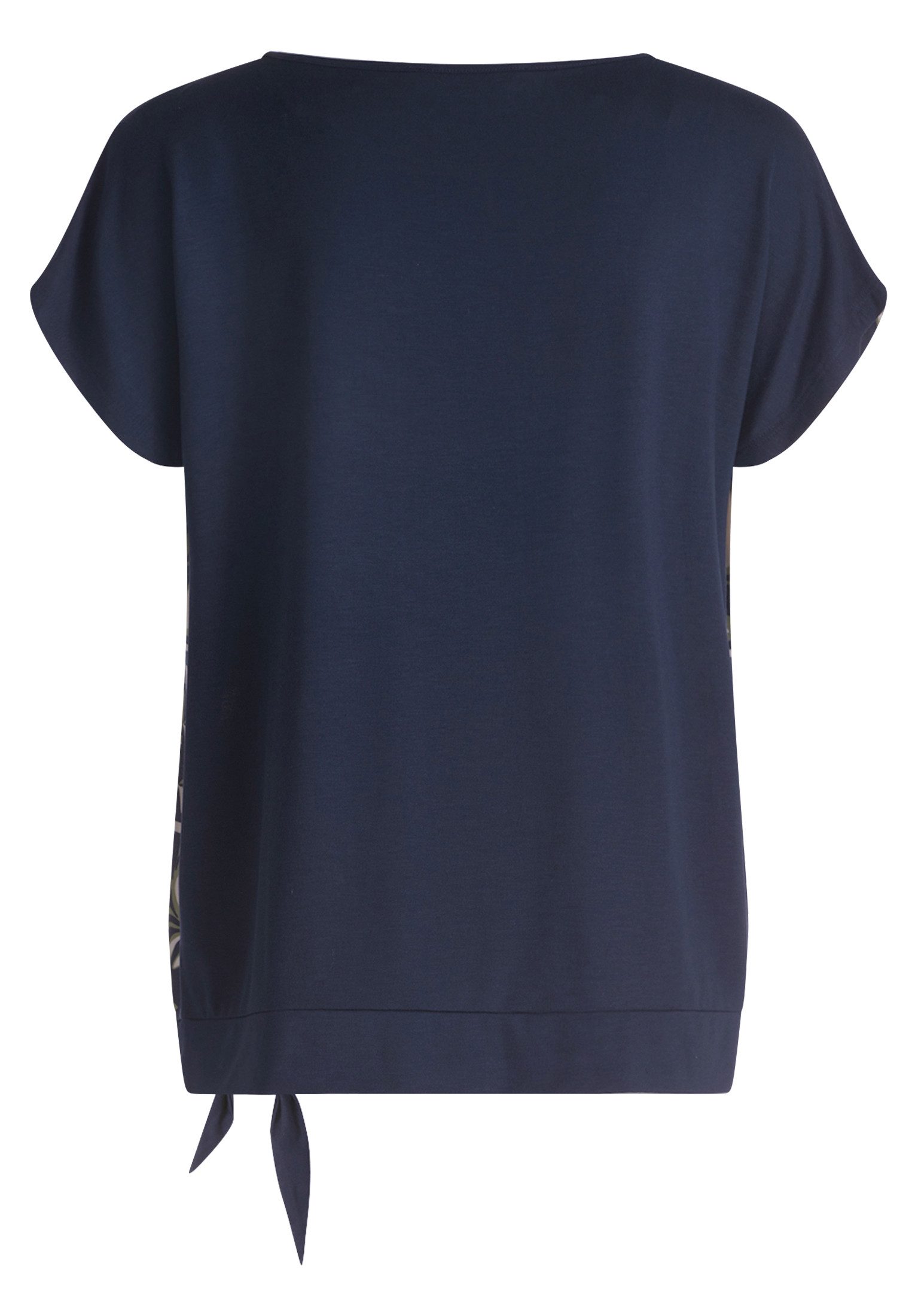 Betty Barclay Kurzarmshirt Damen mit Schleifenknoten (1-tlg)