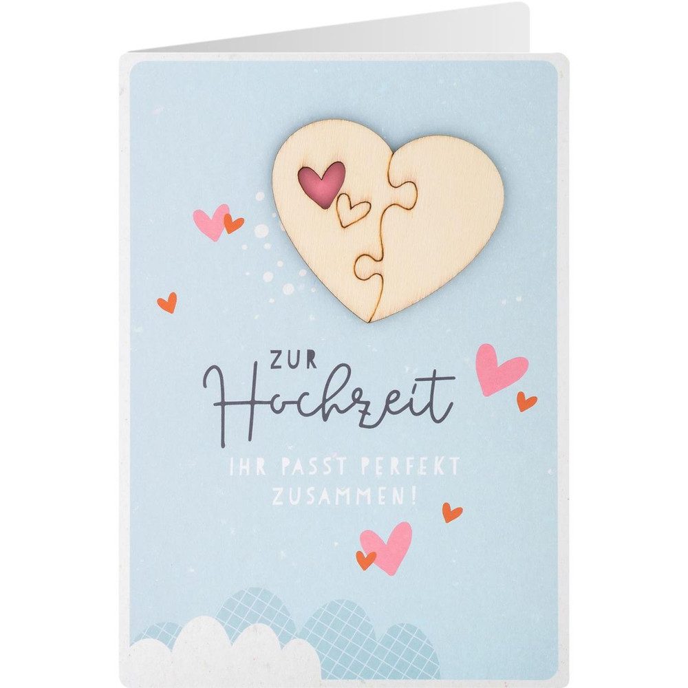 Sheepworld Glückwunschkarte Sheepworld - Gruss&Co - Zur Hochzeit - Ihr passt perfekt zusammen!