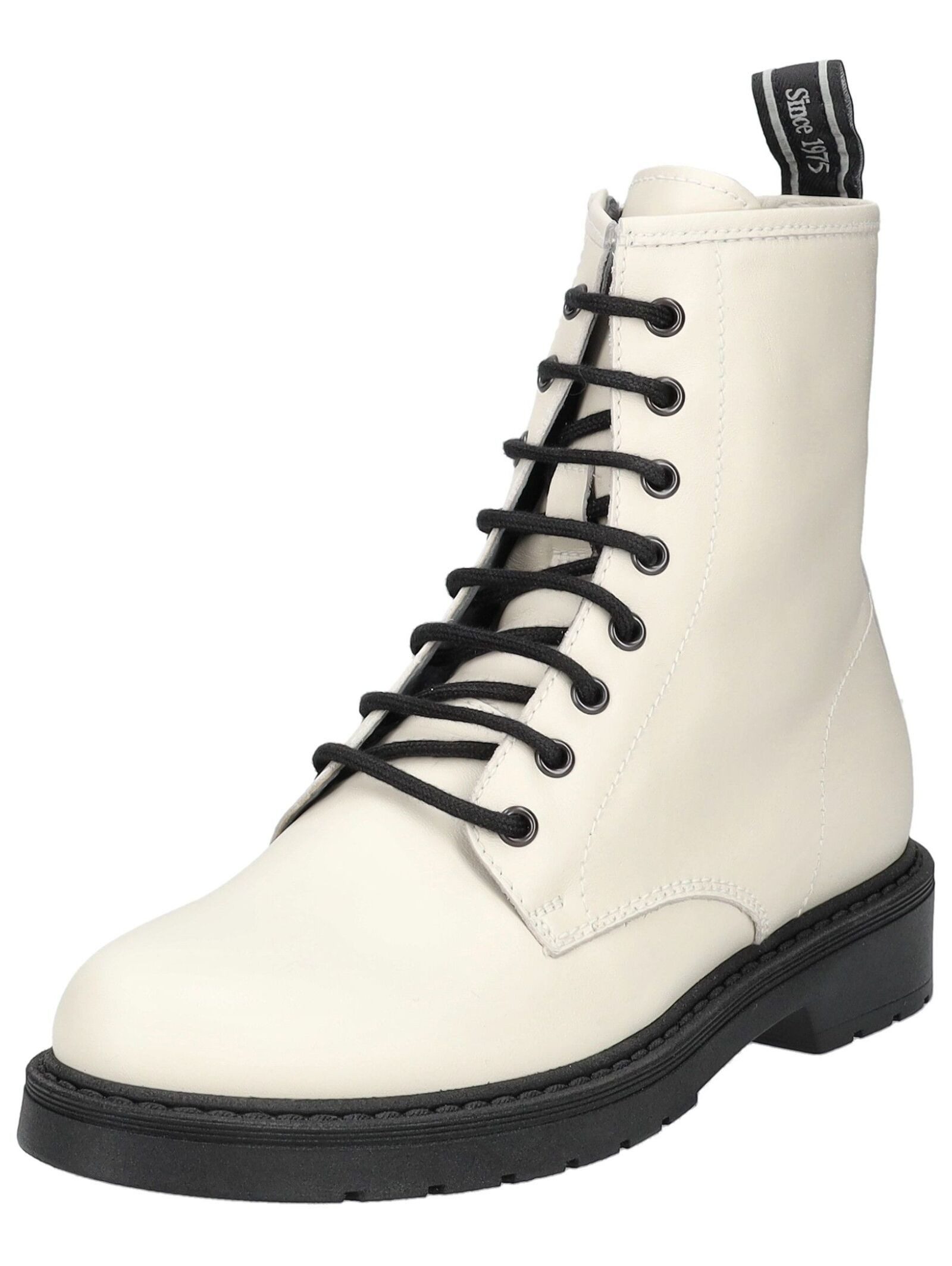 Stiefelette Leder Schnürstiefelette