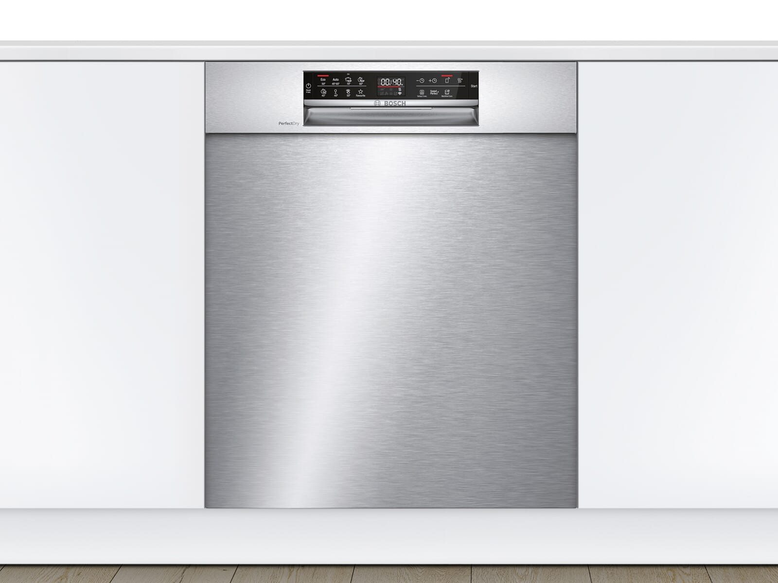 BOSCH Unterbaugeschirrspüler SMU6ZCS49E, 9.5 l, 14 Maßgedecke, HomeConnect