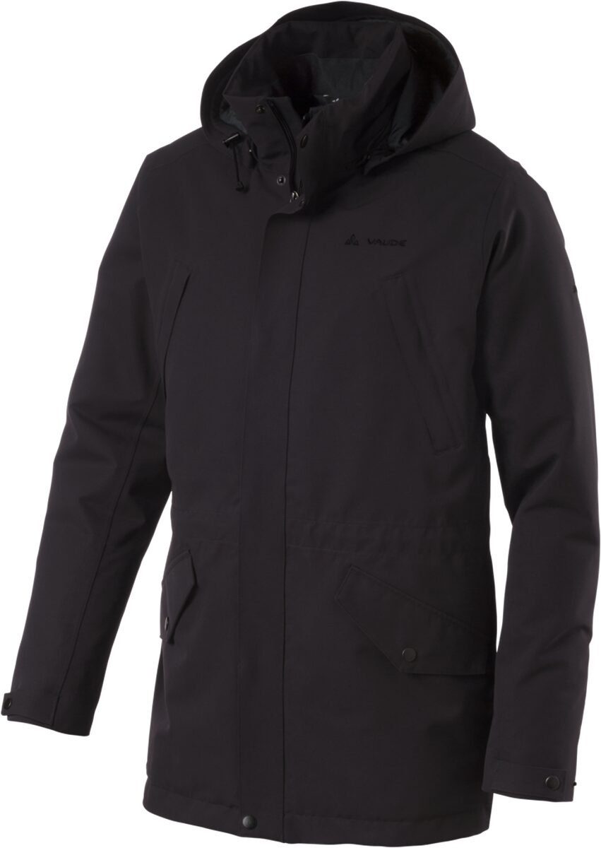 Funktionsjacke Herren POSINO PARKA Schwarz