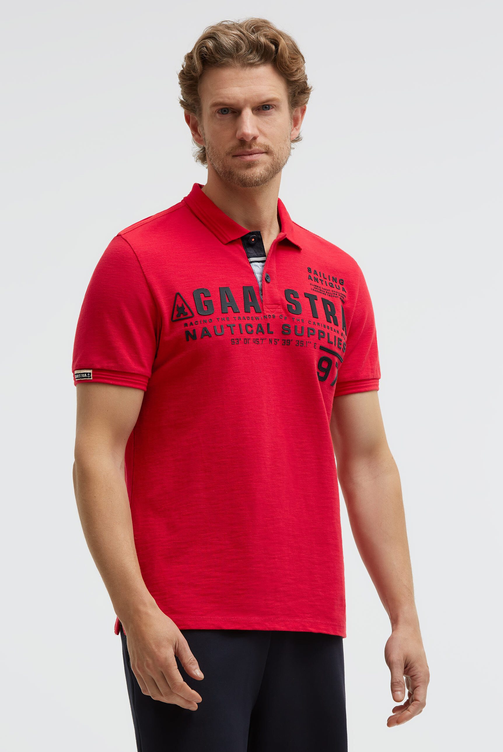 Gaastra Poloshirt mit Seitenschlitze