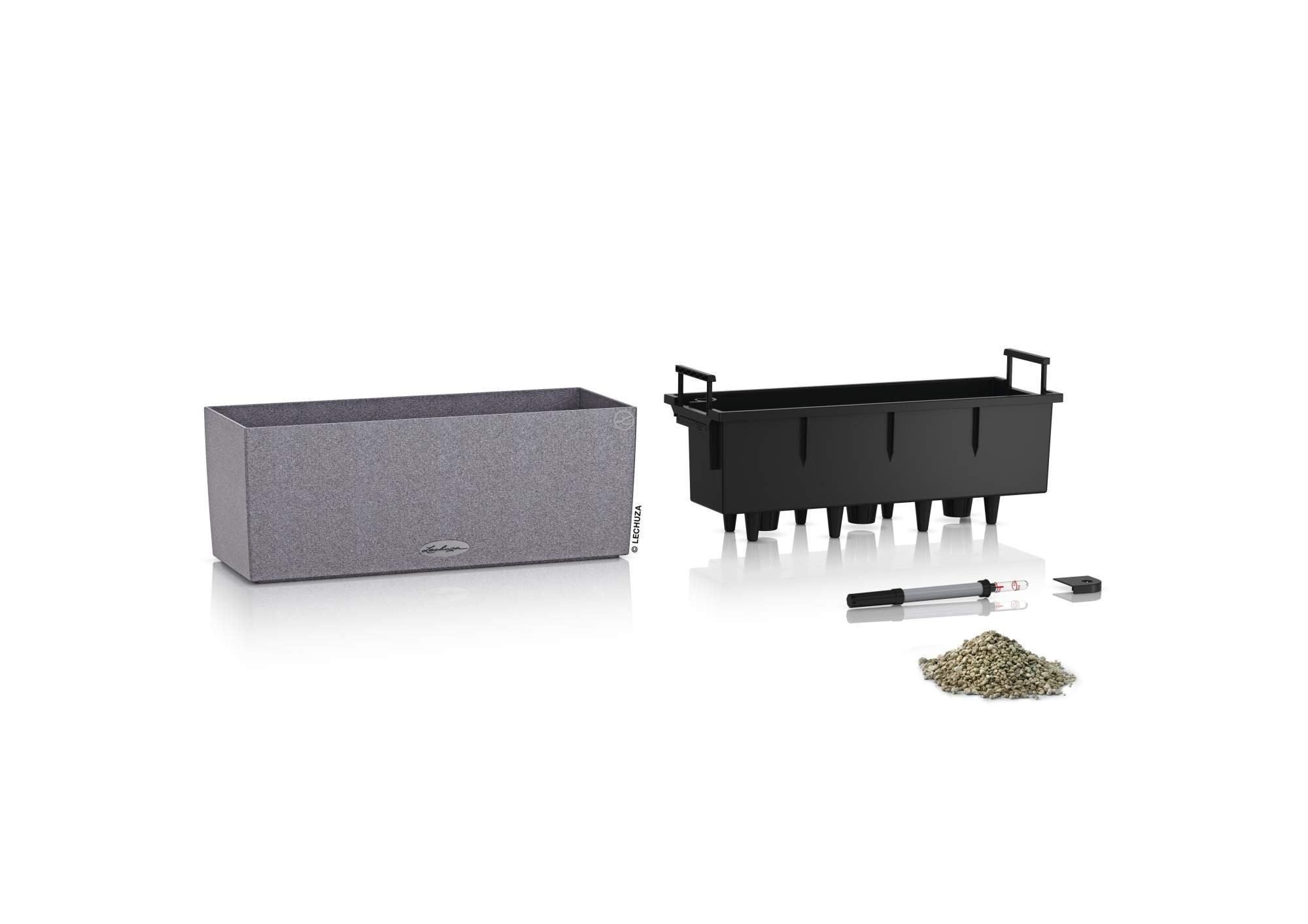 Lechuza® Balkonkasten Balconera Stone 50 steingrau günstig online kaufen