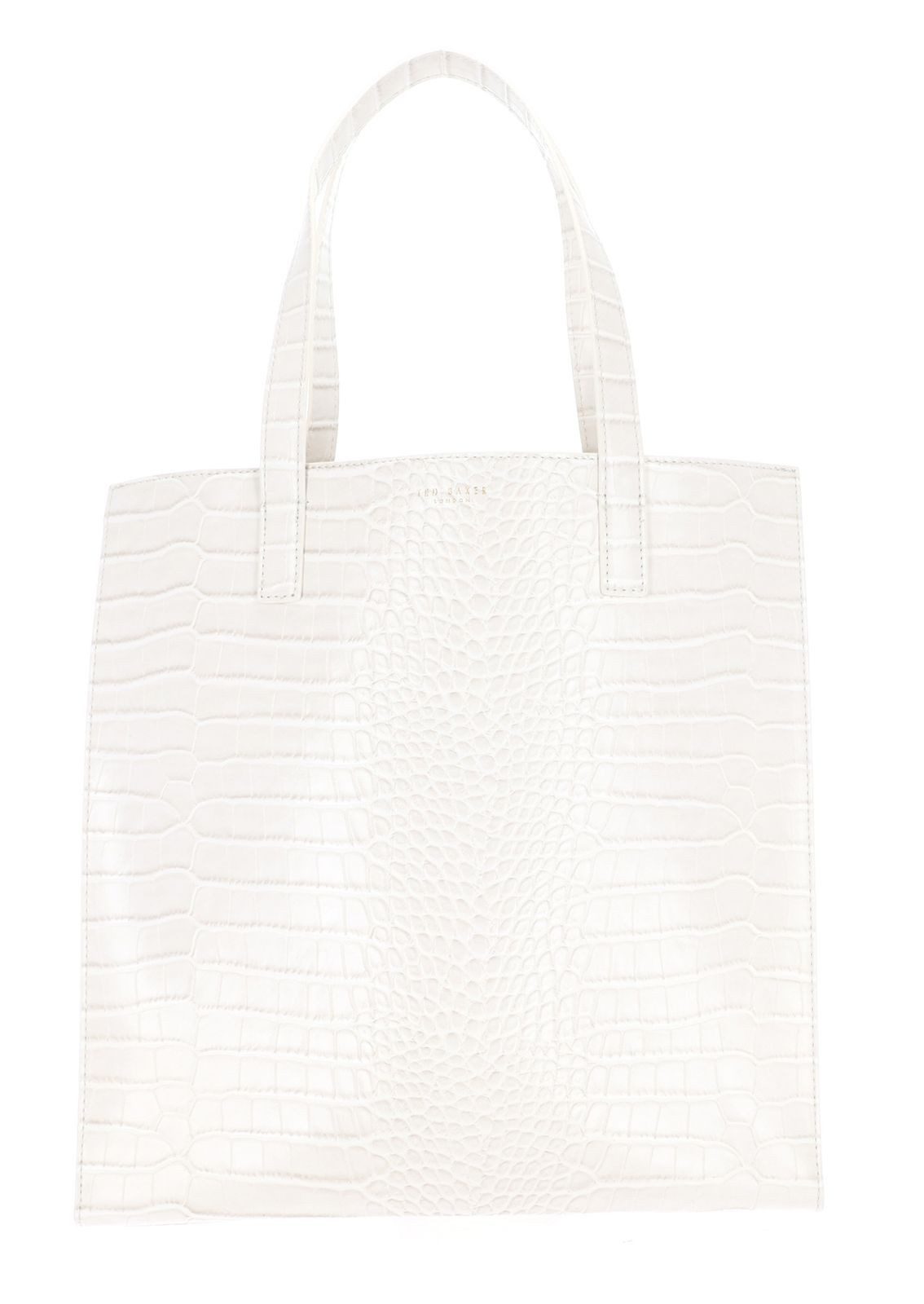 Schultertasche Croc Effect Large Icon Bag