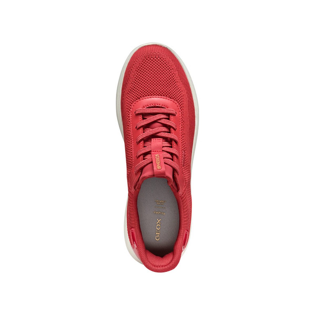 Geox GEOX SPHERICA PLUS, Sneaker, Coral/ Rot, Damen Sneaker