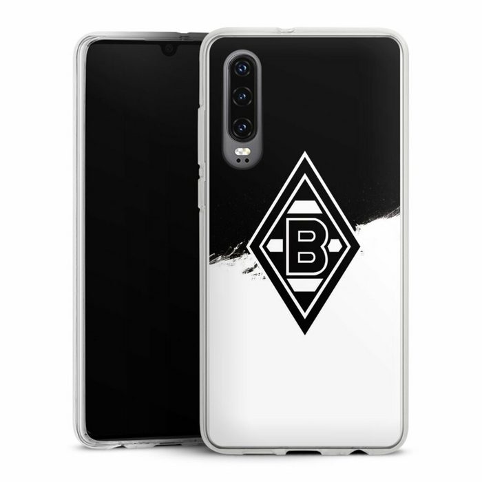 DeinDesign Handyhülle Borussia Mönchengladbach Gladbach Bundesliga Huawei P30 Silikon Hülle Bumper Case Handy Schutzhülle