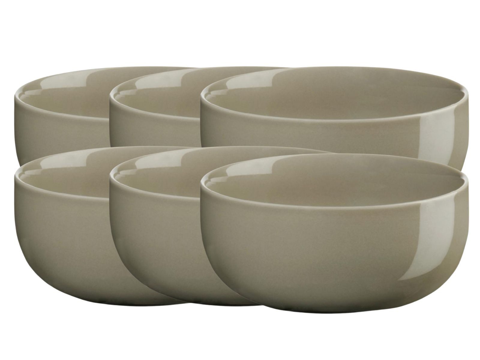 ASA SELECTION Schüssel coppa Schale shiso 11cm Set6, Porzellan, (Schüsseln & Schalen)