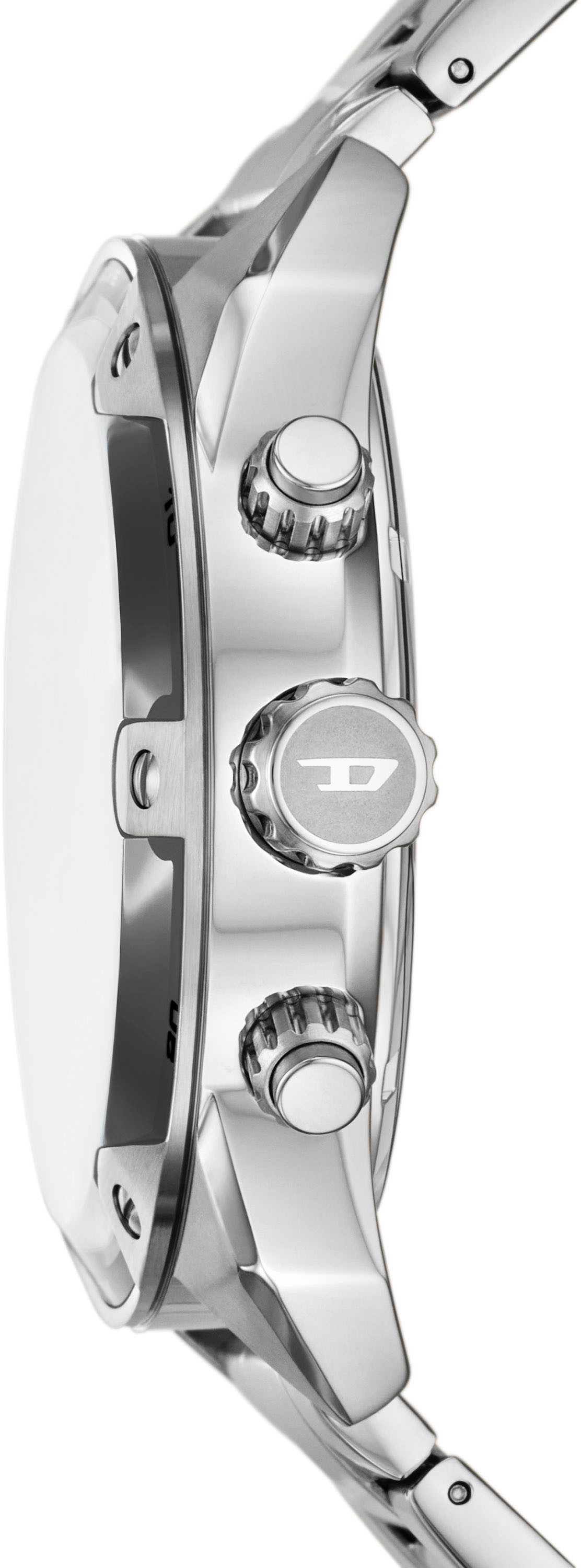 Diesel Chronograph SPIKED DZ4677, Quarzuhr, Armbanduhr, Herrenuhr, Edelstah günstig online kaufen