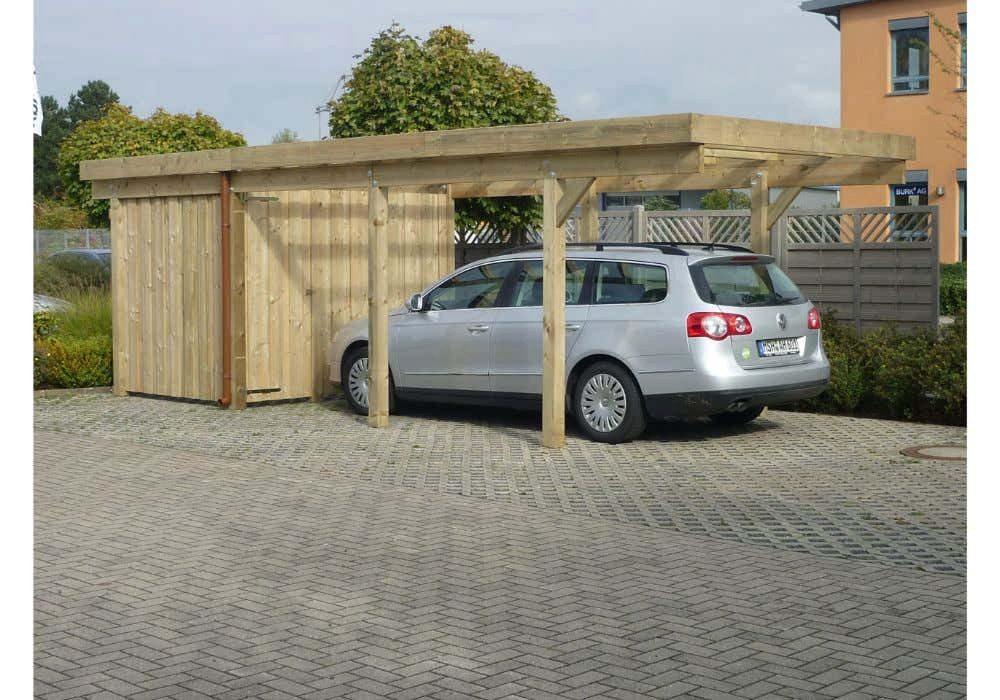 Alpholz Einzelcarport Sardinien, BxT: 304x730 cm günstig online kaufen