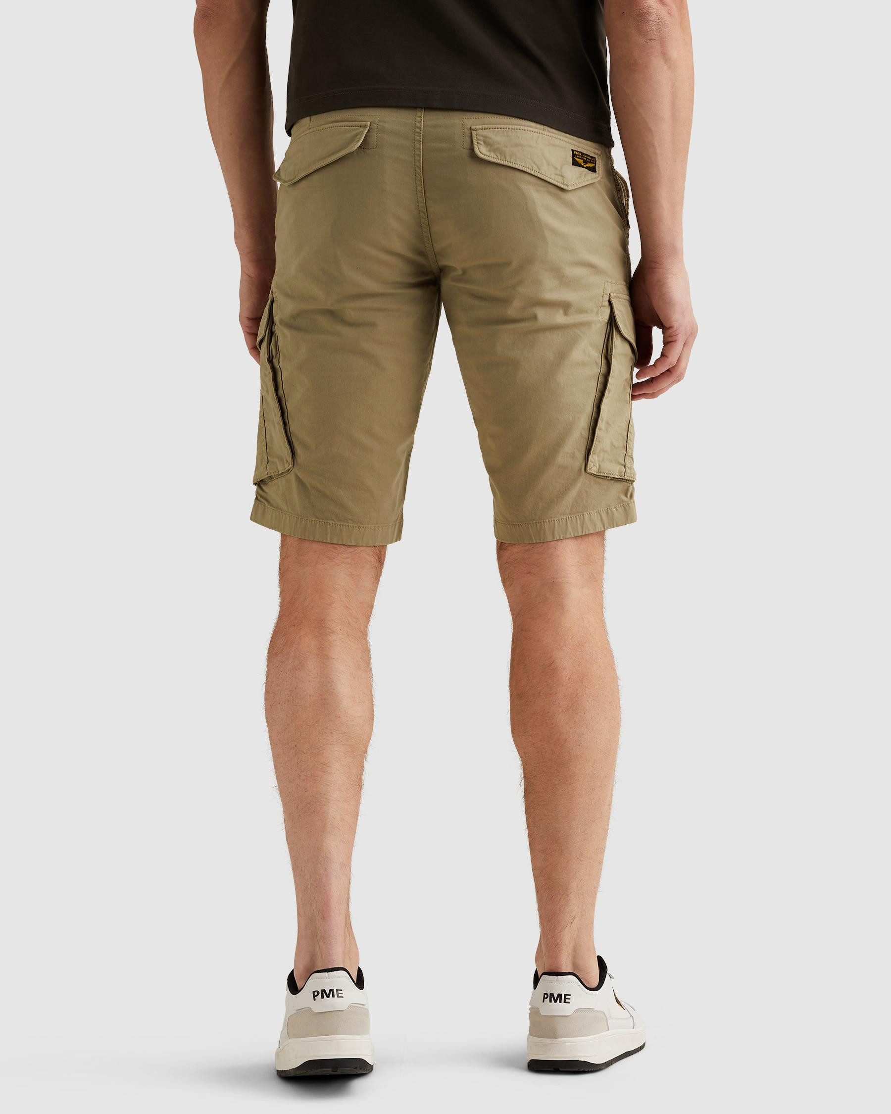 PME LEGEND Cargobermudas NORDROP CARGO SHORTS STRETCH TWILL normale Passform, mit Gürtelschlaufen, unifarben