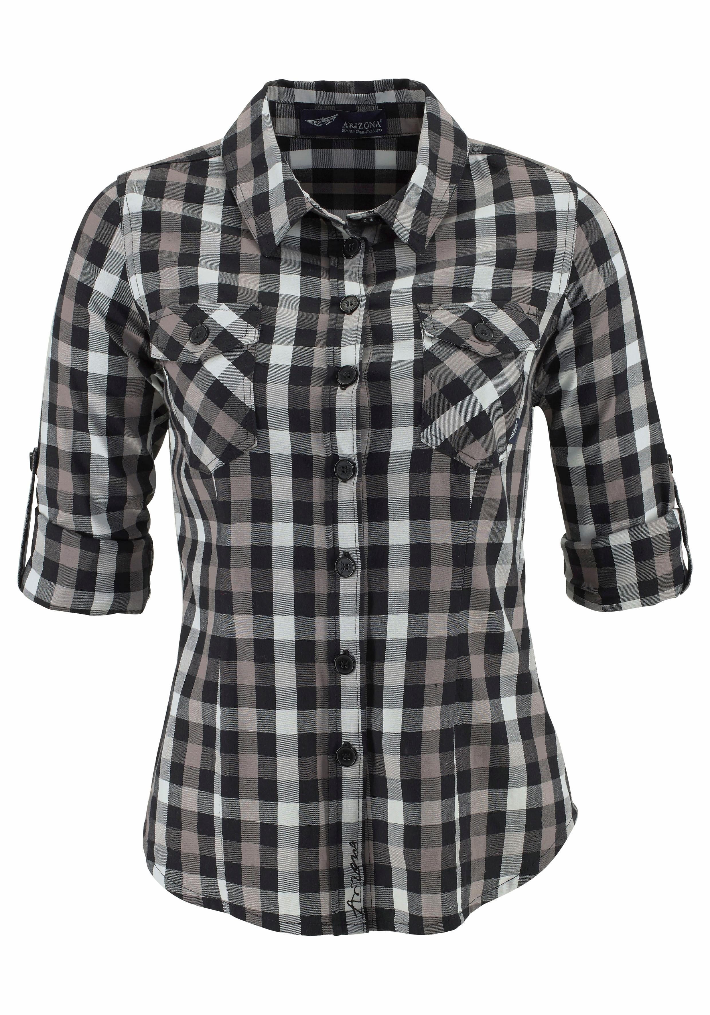 Arizona Karobluse Lässiger-Holzfäller-Look. Reduzierter Preis € 32,99. Unverbindliche Preisempfehlung € 39,99