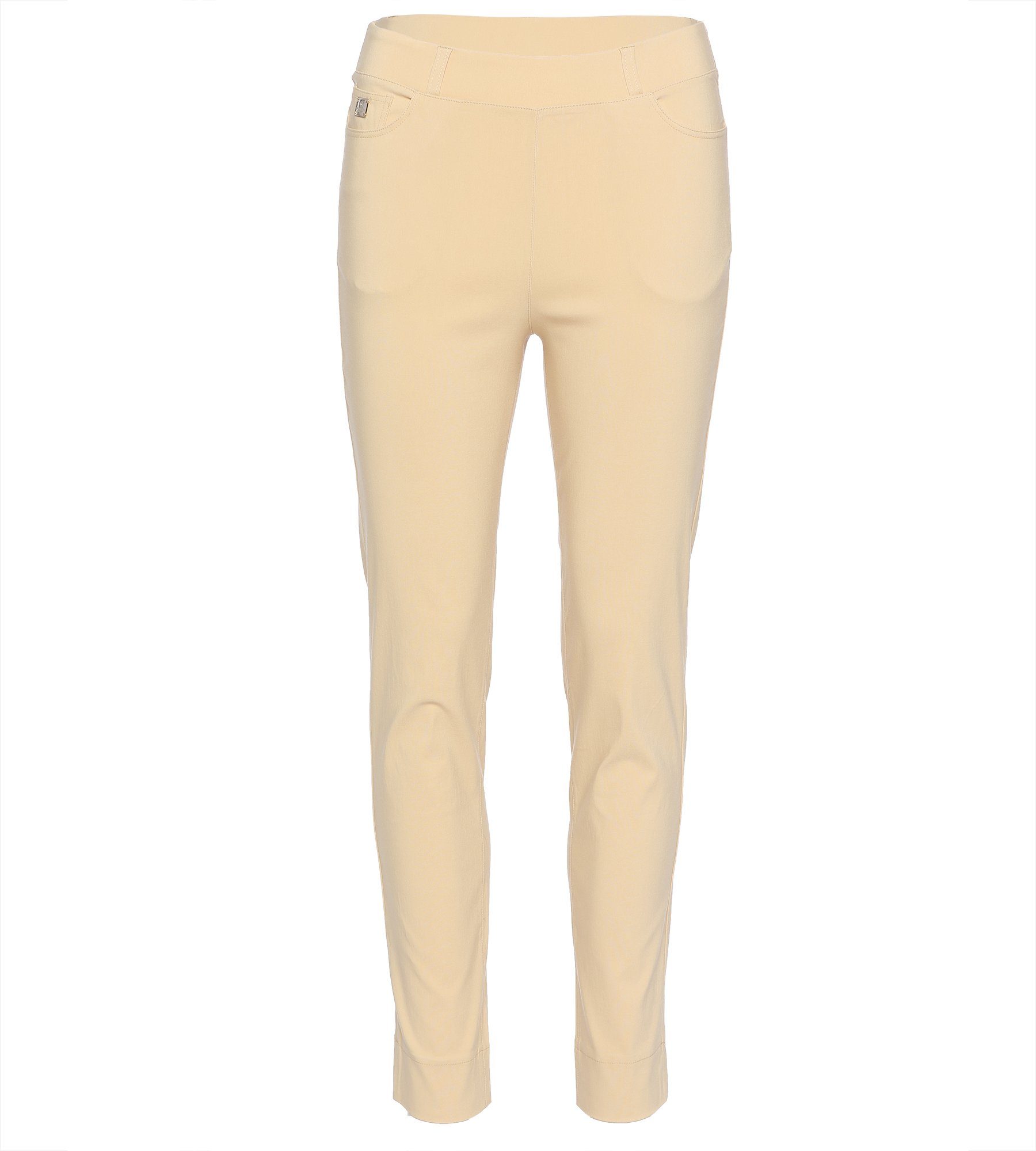 beige Bengalin-Hose mit Finish atmungsaktiv Georg Stoffhose Bionic Stiels