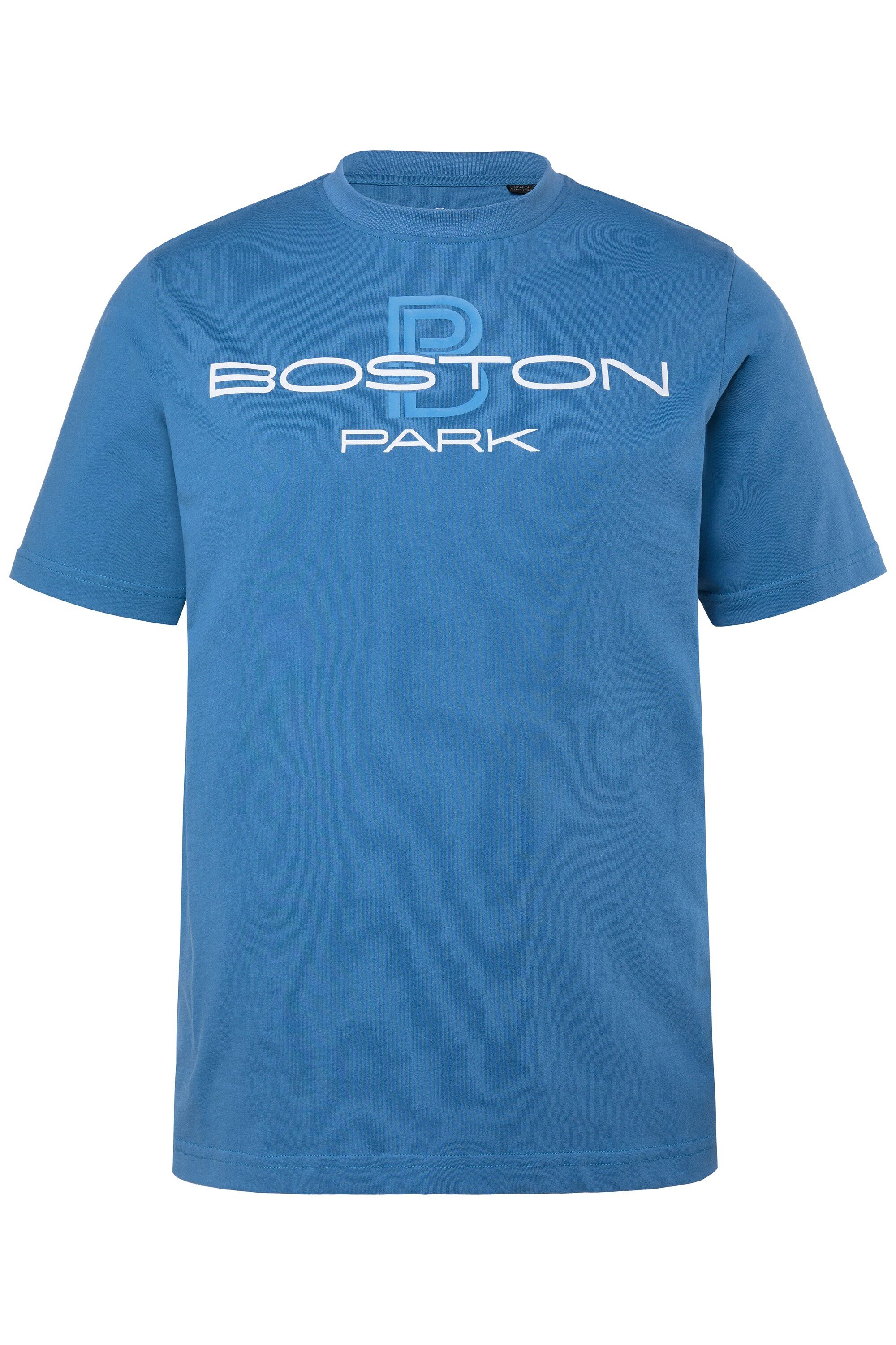 T-Shirt T-Shirt Brustprint Halbarm Rundhals