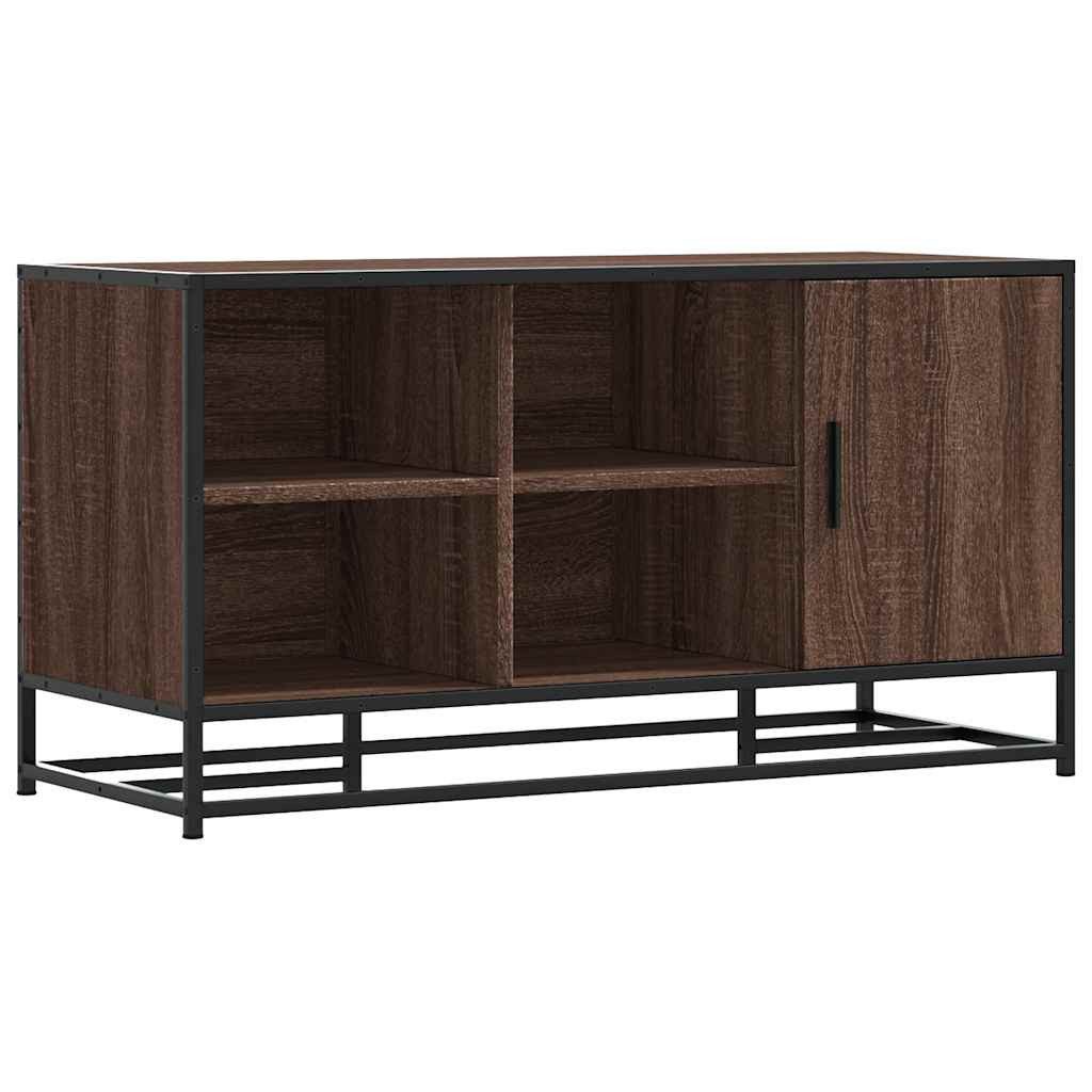 vidaXL Sitzbank Schuhbank Braun Eichen-Optik 100x40x53,5cm günstig online kaufen