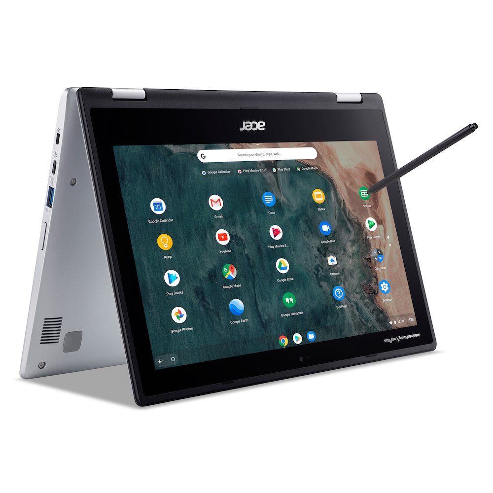 Acer Chromebook Spin 311 + Stift Pen Chromebook (29,40 cm/11,6 Zoll, Intel Celeron N4020, Intel UHD 600 Grafik, 11,6"HD IPS 4GB/64GB eMMC ChromeOS Laptop Notebook)