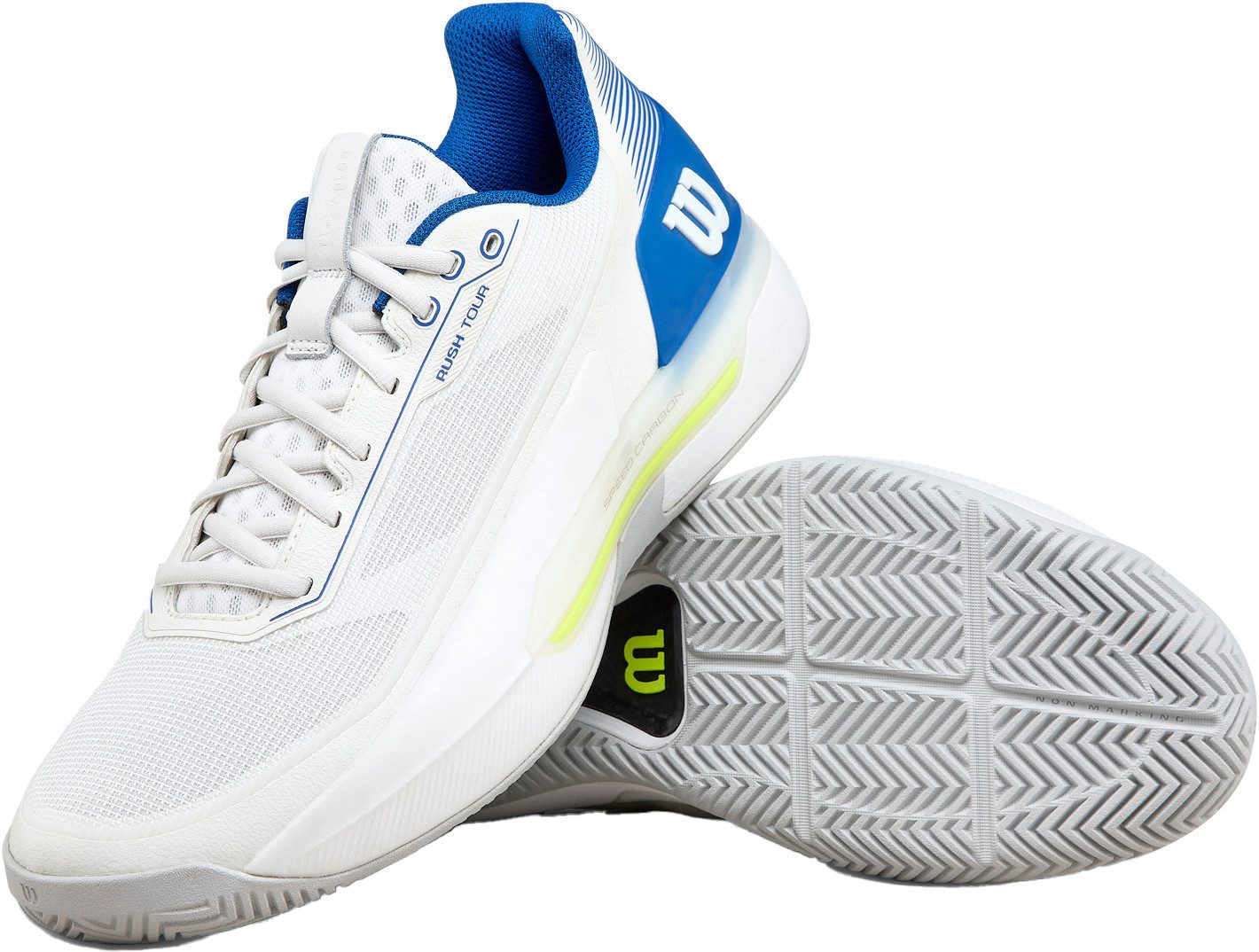 Wilson RUSH TOUR 5 Wh/D V Blue/L N/A Tennisschuh