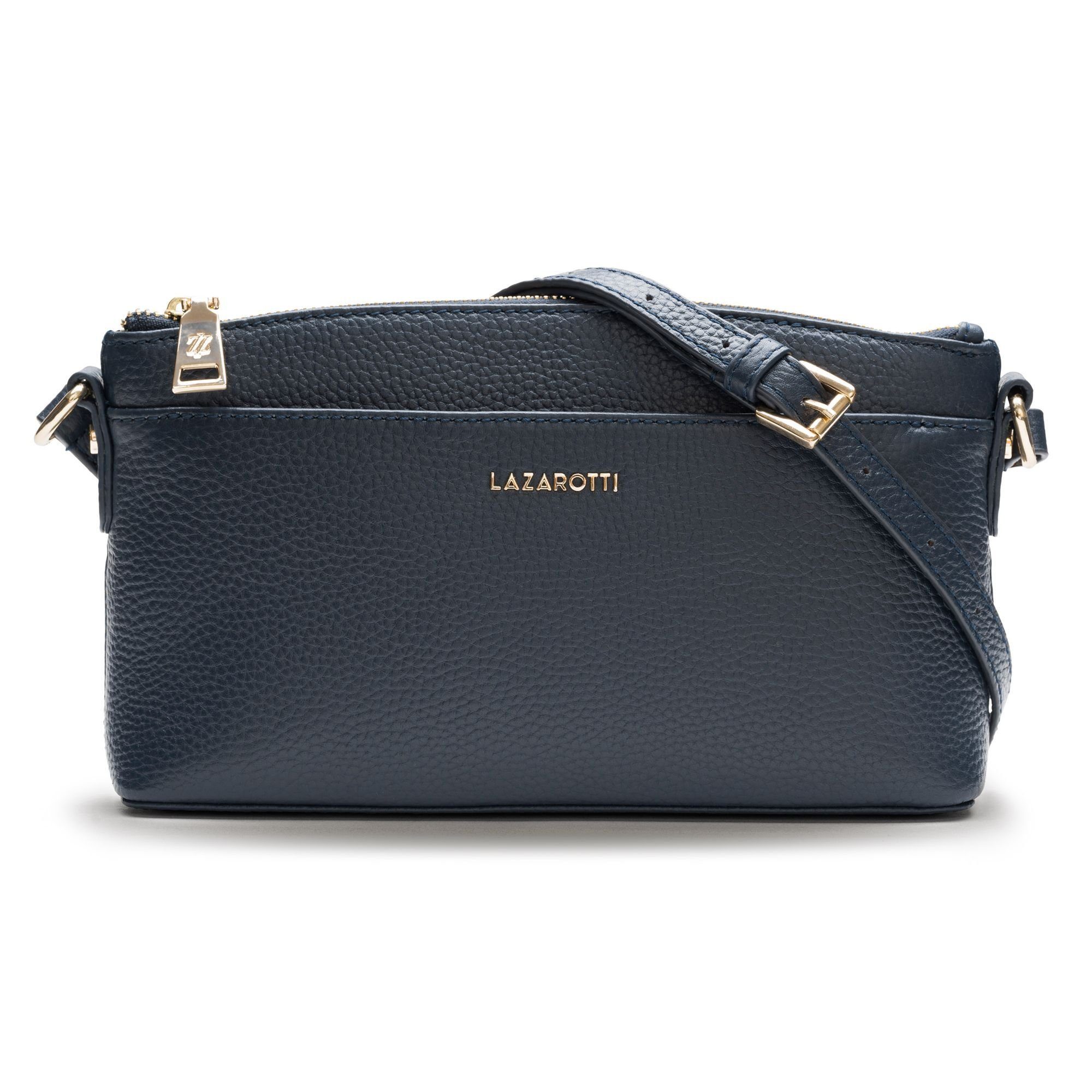 Lazarotti Umhängetasche Bologna Leather, Leder