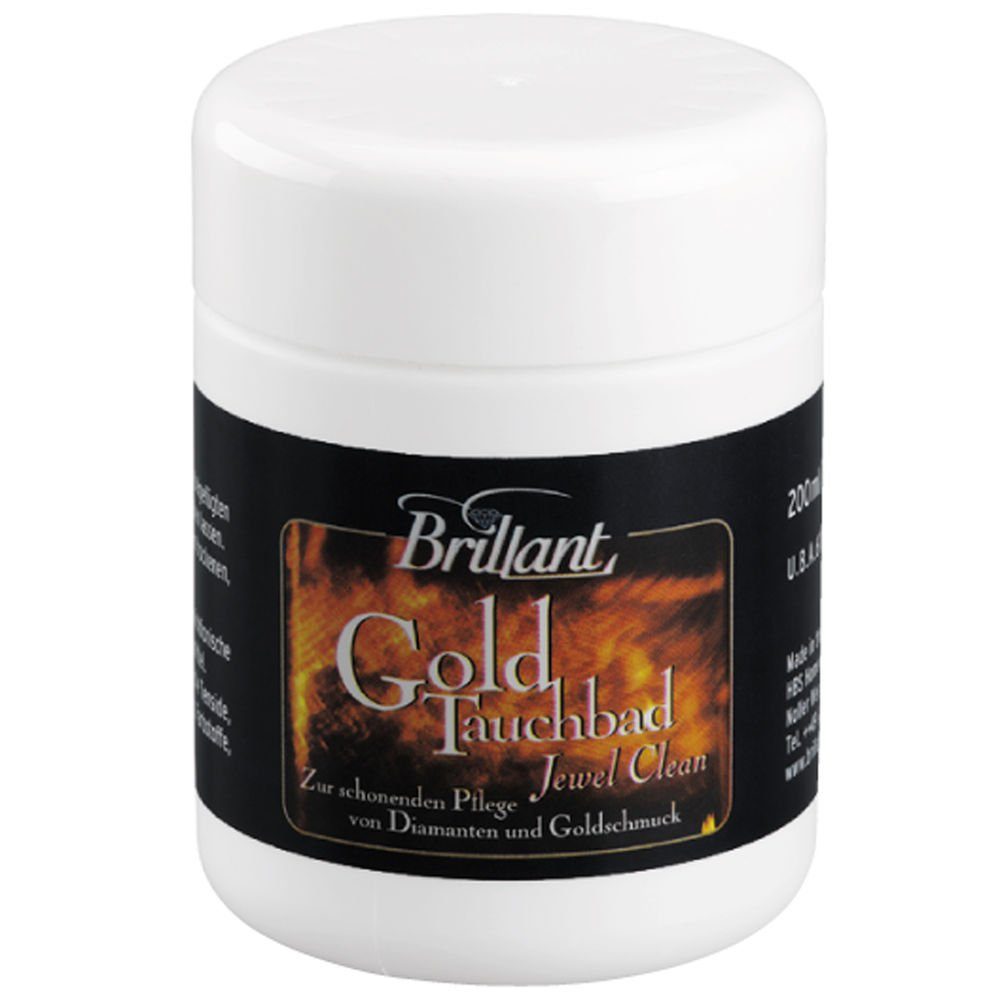 Brillant Brillant Gold Tauchbad Jewel Clean 200 ml Schmuckreiniger