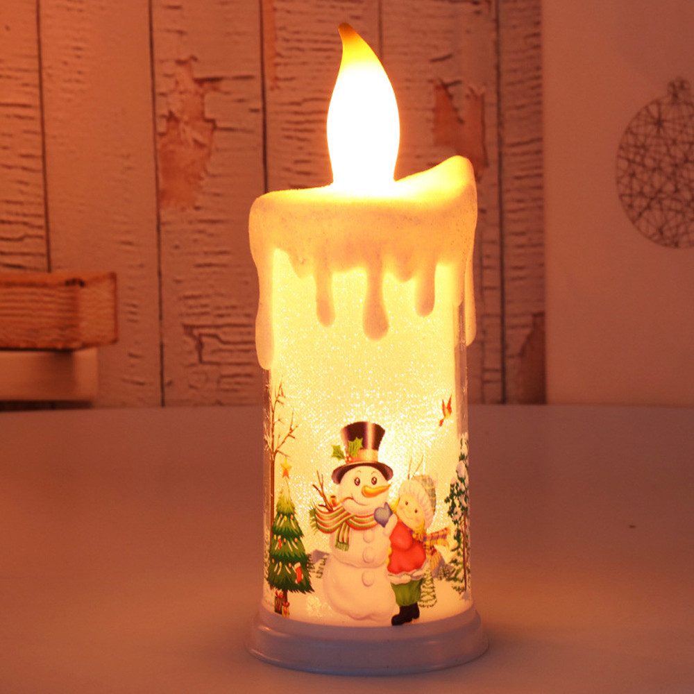 LED-Kerze Weihnachtskerzen Flammenlose Batteriebetrieben Flackernde