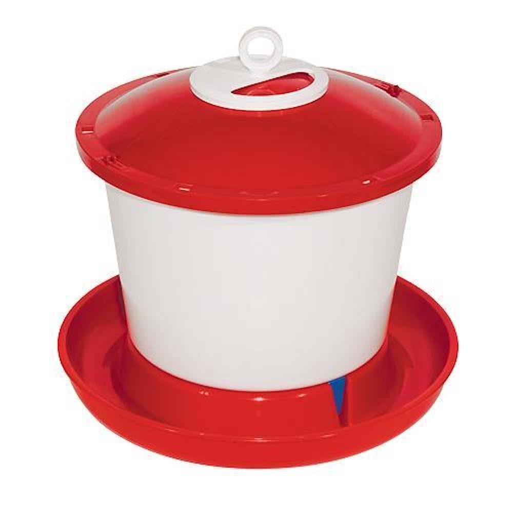 Vogeltränke Wasserspender, Trinkbrunnen, schnell sauberer Hühner, 9 Lit.