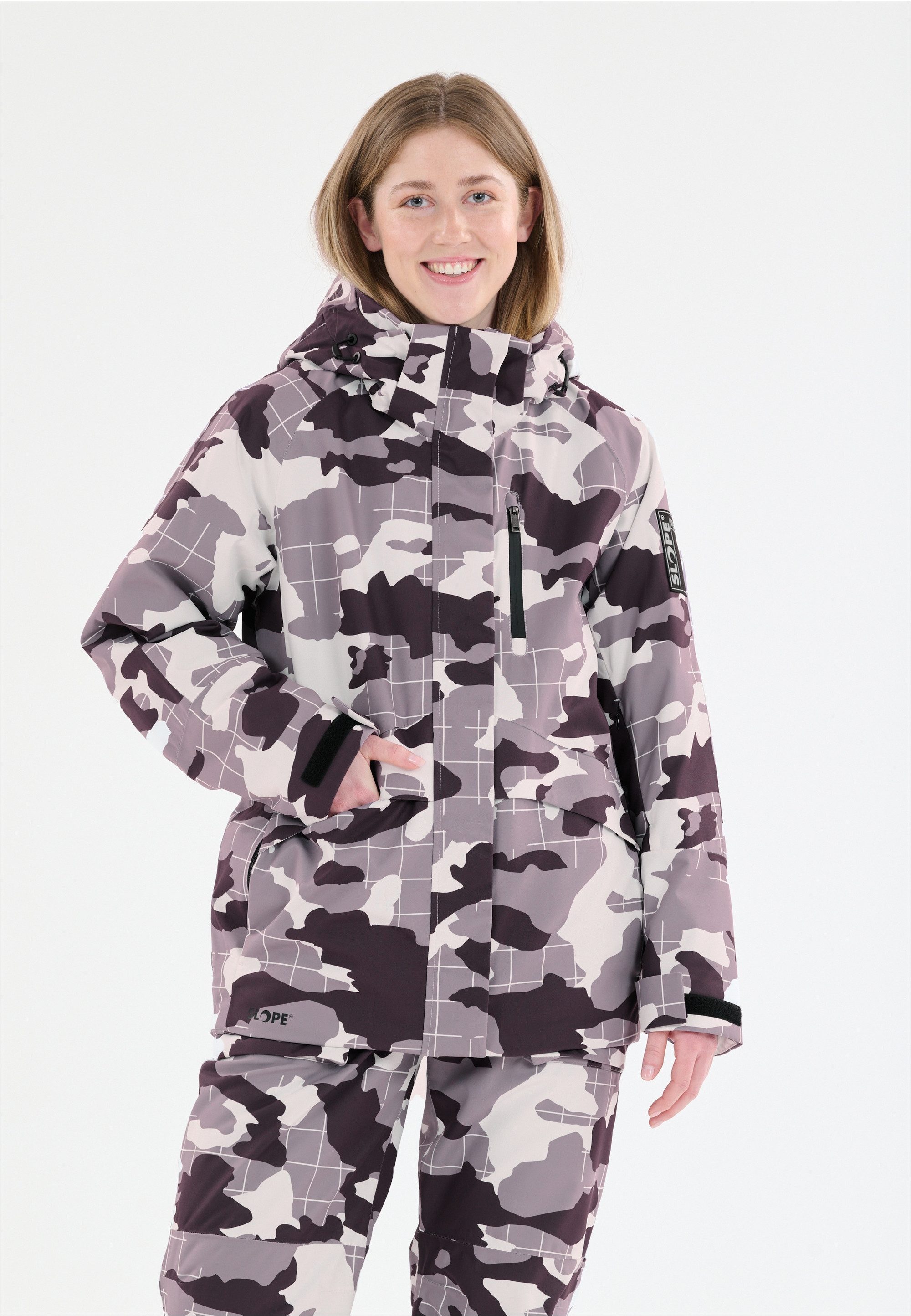 SLOPE Skijacke Kenai mit All-Over-Print und günstig online kaufen