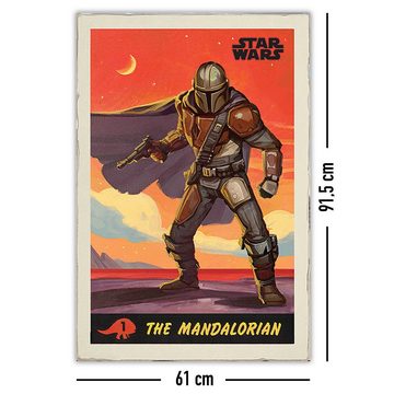 PYRAMID Poster The Mandalorian Poster Illustration 61 x 91,5 cm