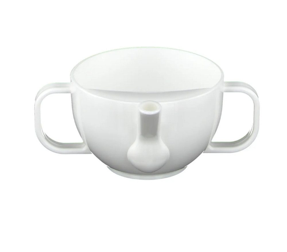 DocMed Schnabelbecher Schnabeltasse, 1-tlg., Kunststoff, Zwei ergonomische Henkel, Leicht