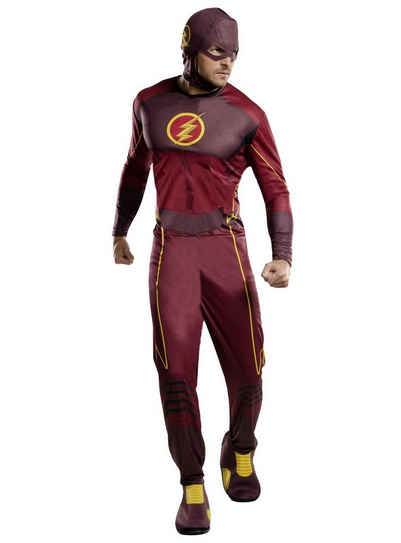 Rubie´s Kostüm The Flash Kostüm Basic Größe XL, 'Schnell' & easy verkleidet als flinker Superheld!