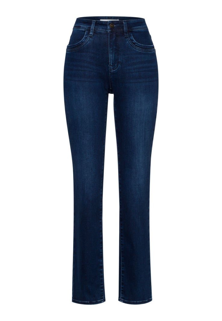 Style CAROLA dunkelblau 5-Pocket-Jeans Brax