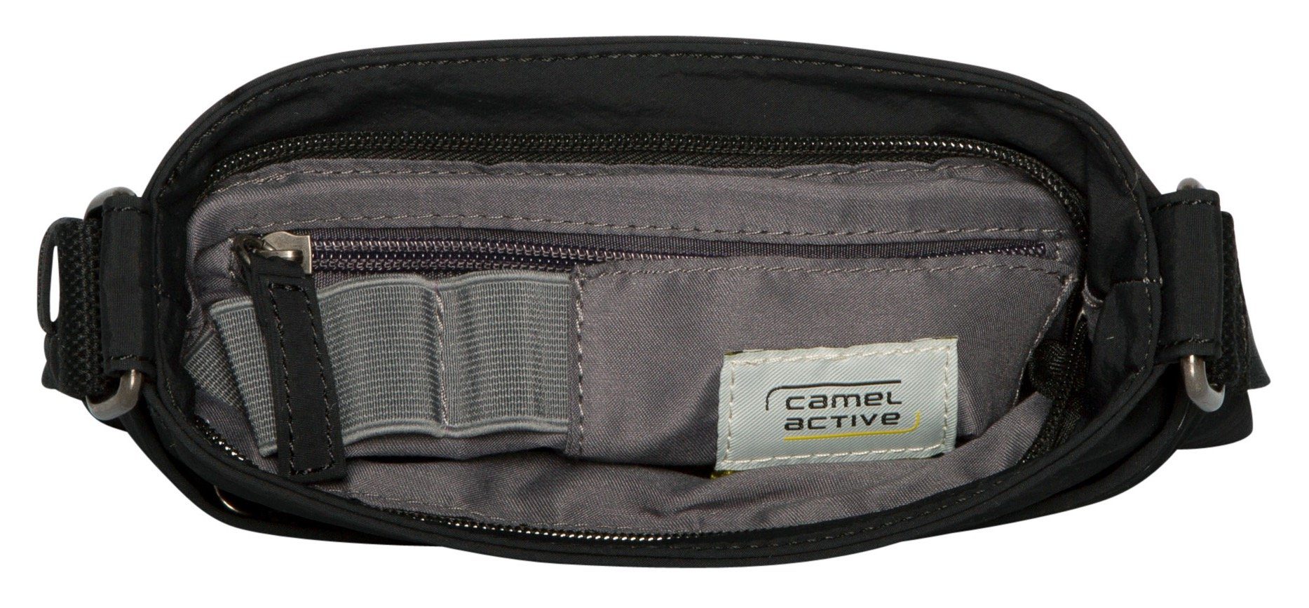 Cross schwarz praktischen active Umhängetasche camel S, bag City im Design