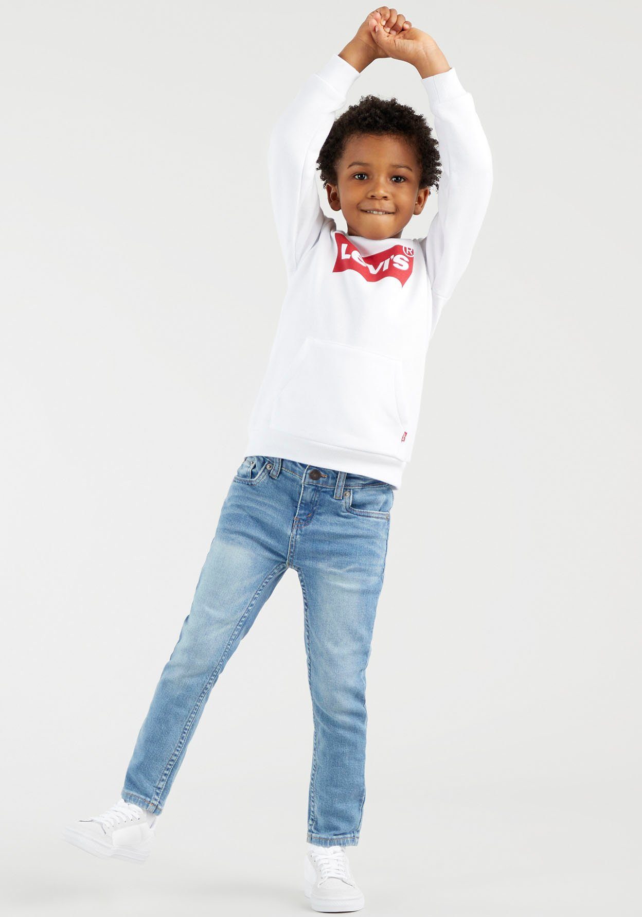 Levi's® Kids Skinny-fit-Jeans denim TAPER SKINNY for BOYS blue JEANS used