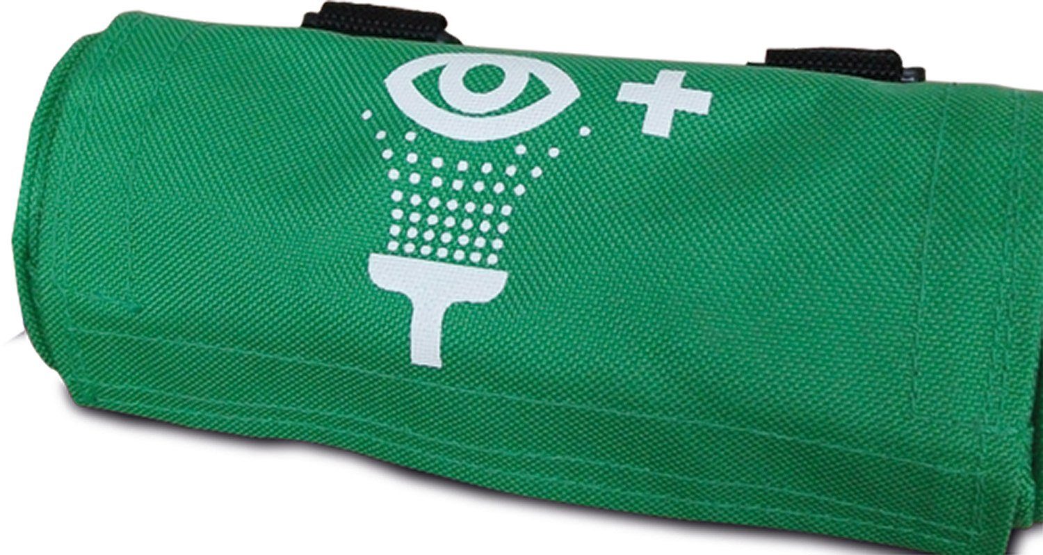 GRAMM medical Arzttasche Gürteltasche 250 Augenspülflaschen, ml leer Grün für Actiomedic®