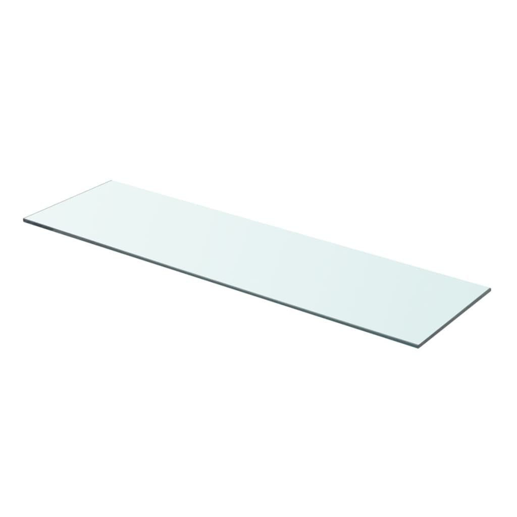 vidaXL Regal Regalboden Glas Transparent 70 cm x 20 cm, 1-tlg.