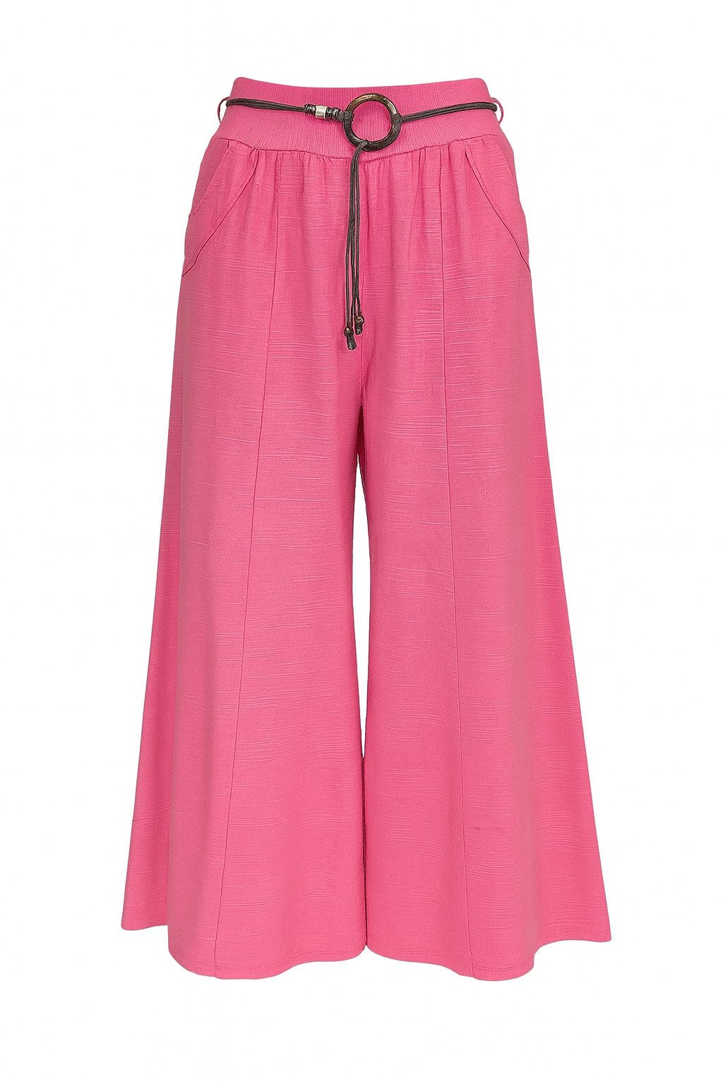 Mississhop Stoffhose Culotte Hose Damen Baumwollhose 100 % Baumwolle Hose Sommerhose M.375
