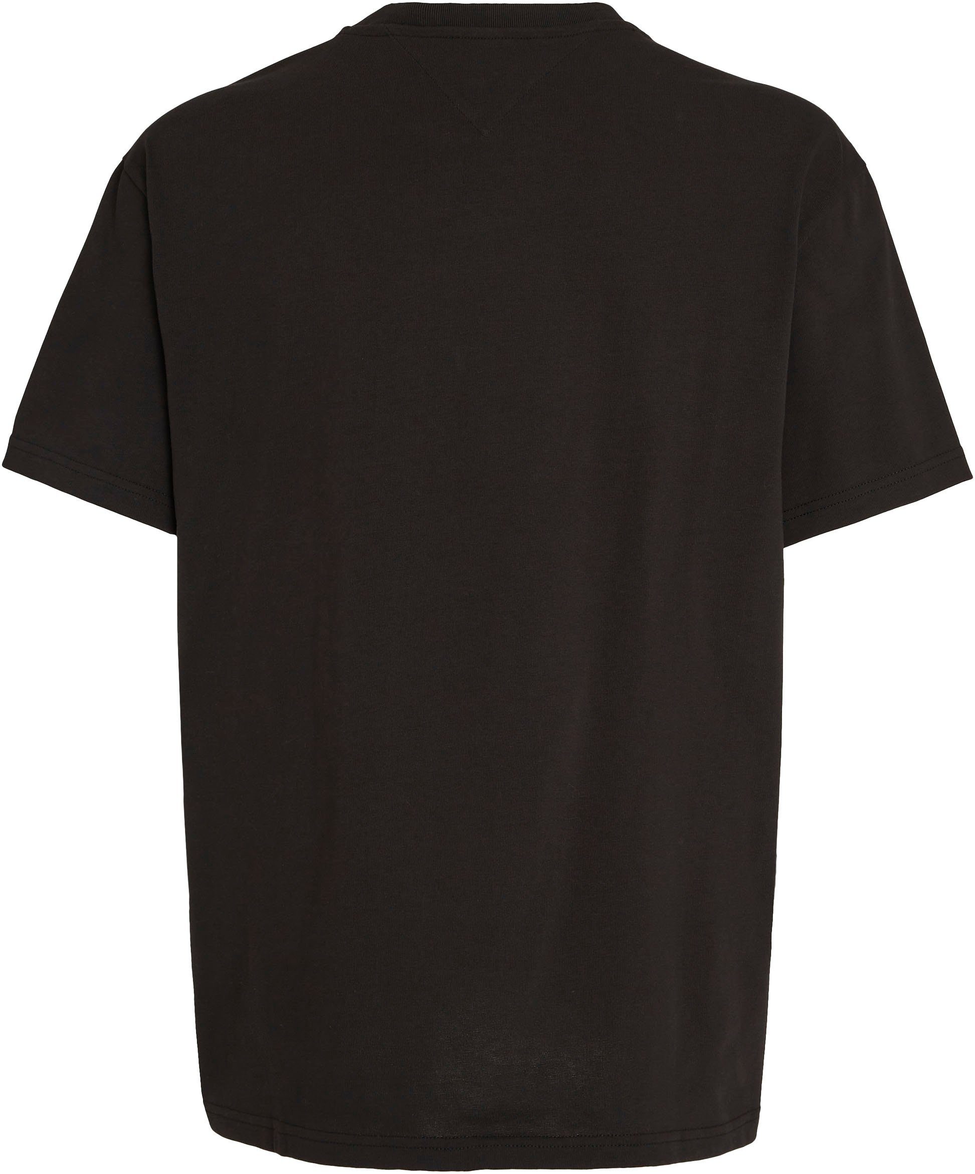 Tommy Jeans T-Shirt TJM REG TEE Black CLASSICS EXT NEW Rundhalsausschnitt S mit