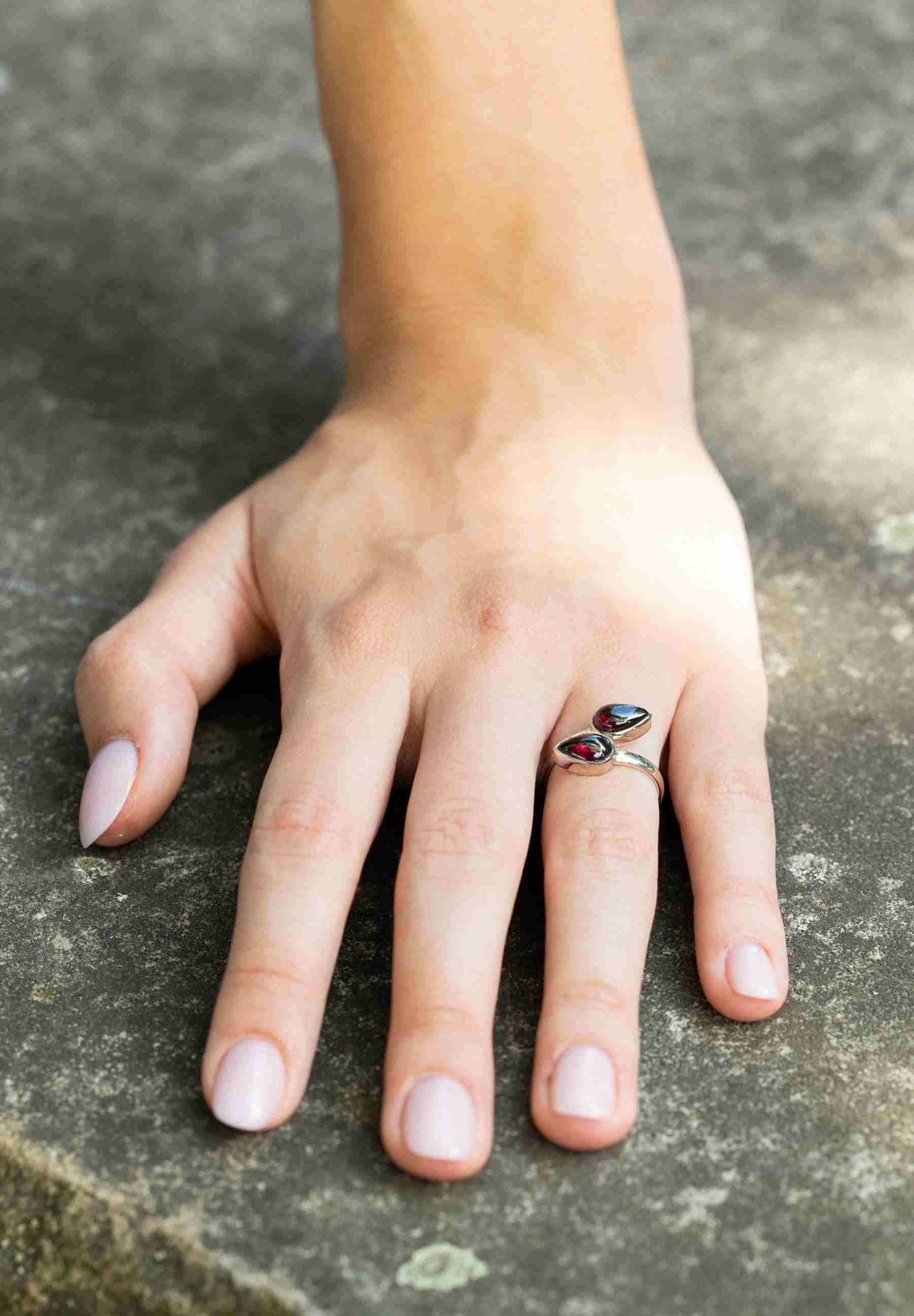 mantraroma Silberring (Ring mit Schmuckbeutel), Damenring günstig online kaufen