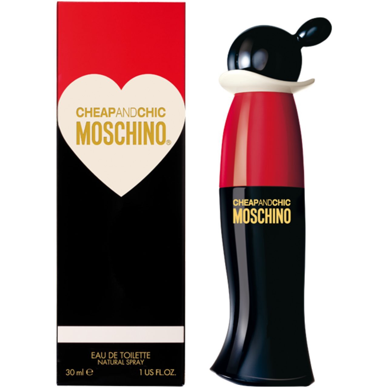 Moschino Eau de Toilette Cheap Chic, Glasflakon, Parfüm EDT, Damenduft
