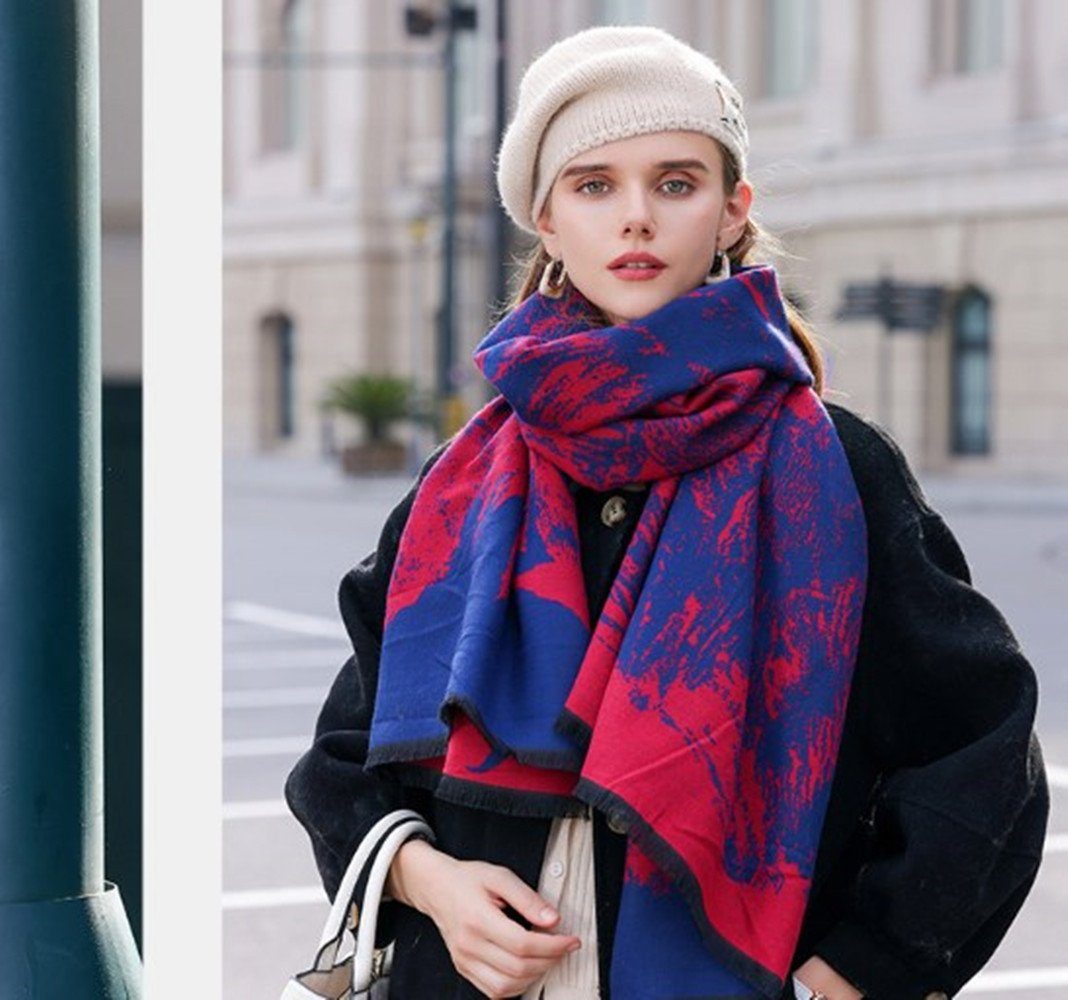 XDeer Modeschal Damen Schal,kuschelweich,Winter Schal Poncho günstig online kaufen