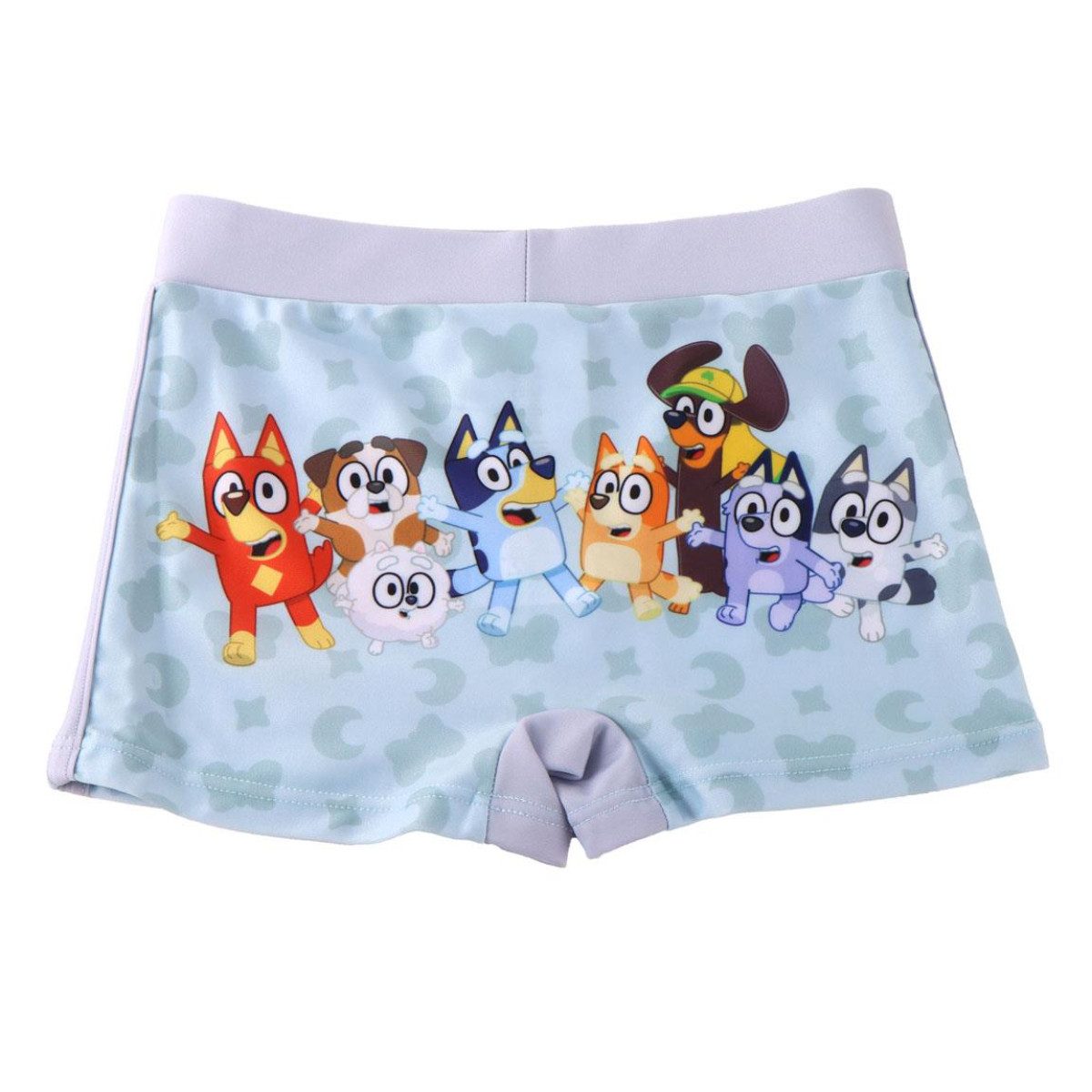 Bluey Boxer-Badehose Kinder Swim Strand Pool und Schwimmbad (Packung)
