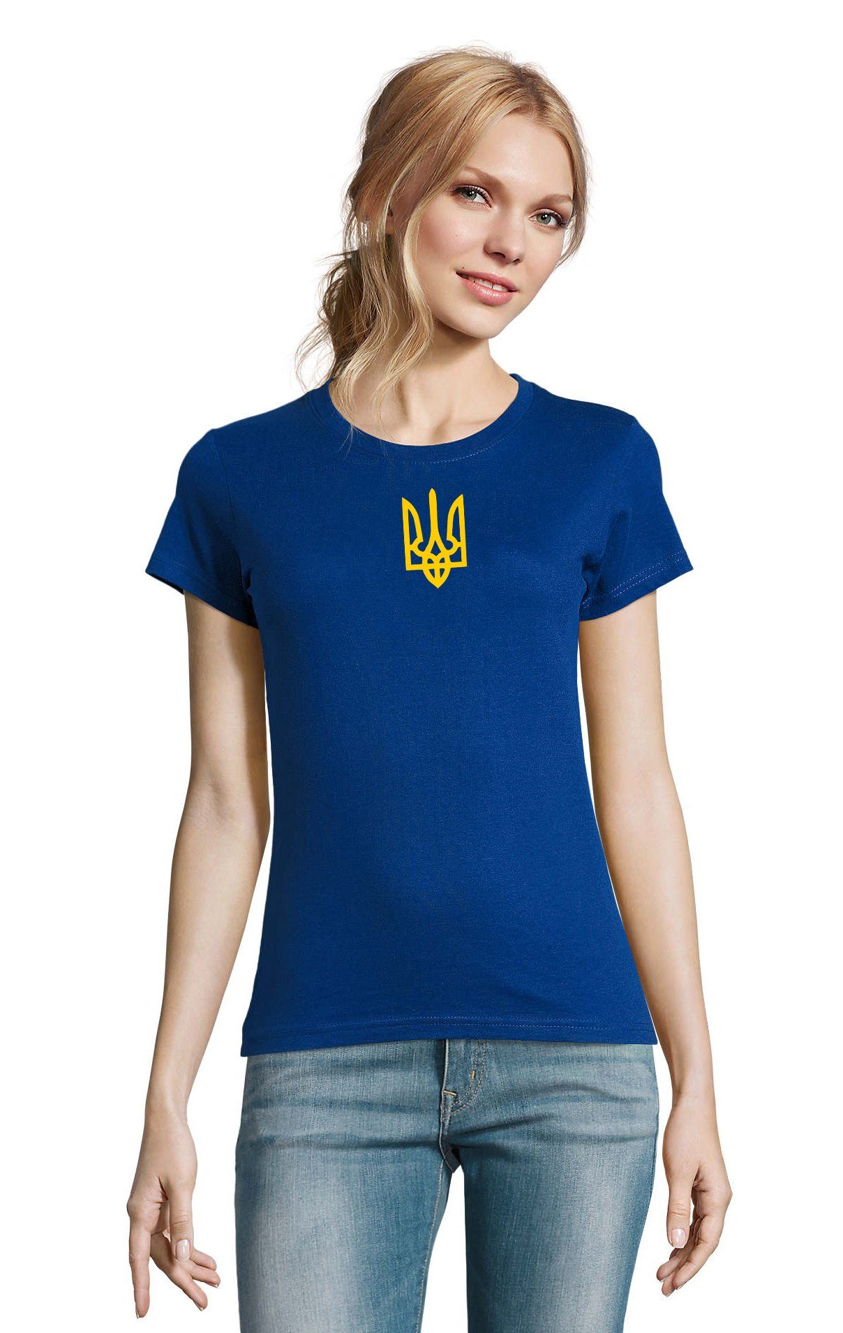 T-Shirt Damen Selenskyj Ukraine Army Ukraina Armee Nato Peace Print