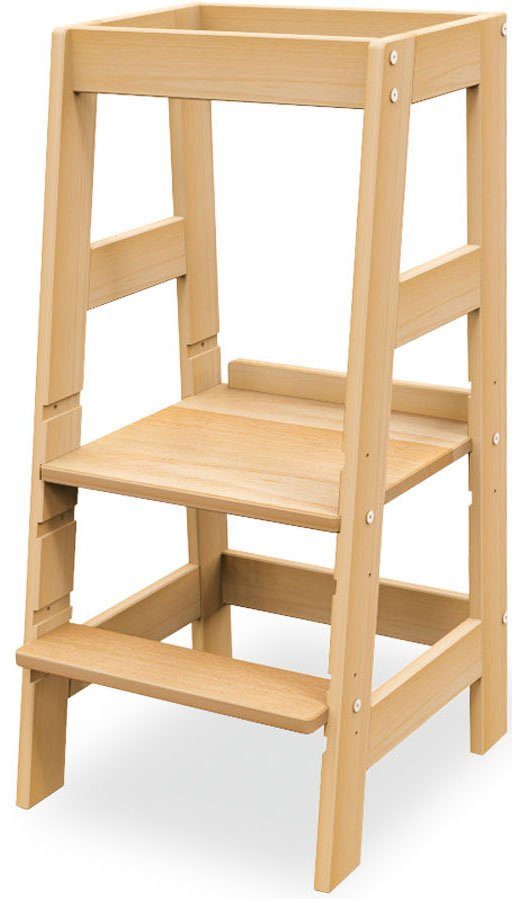 Pinolino® Stehhilfe Lernturm Fino, unbehandelt, Made in Europe – Bild 2 von 5