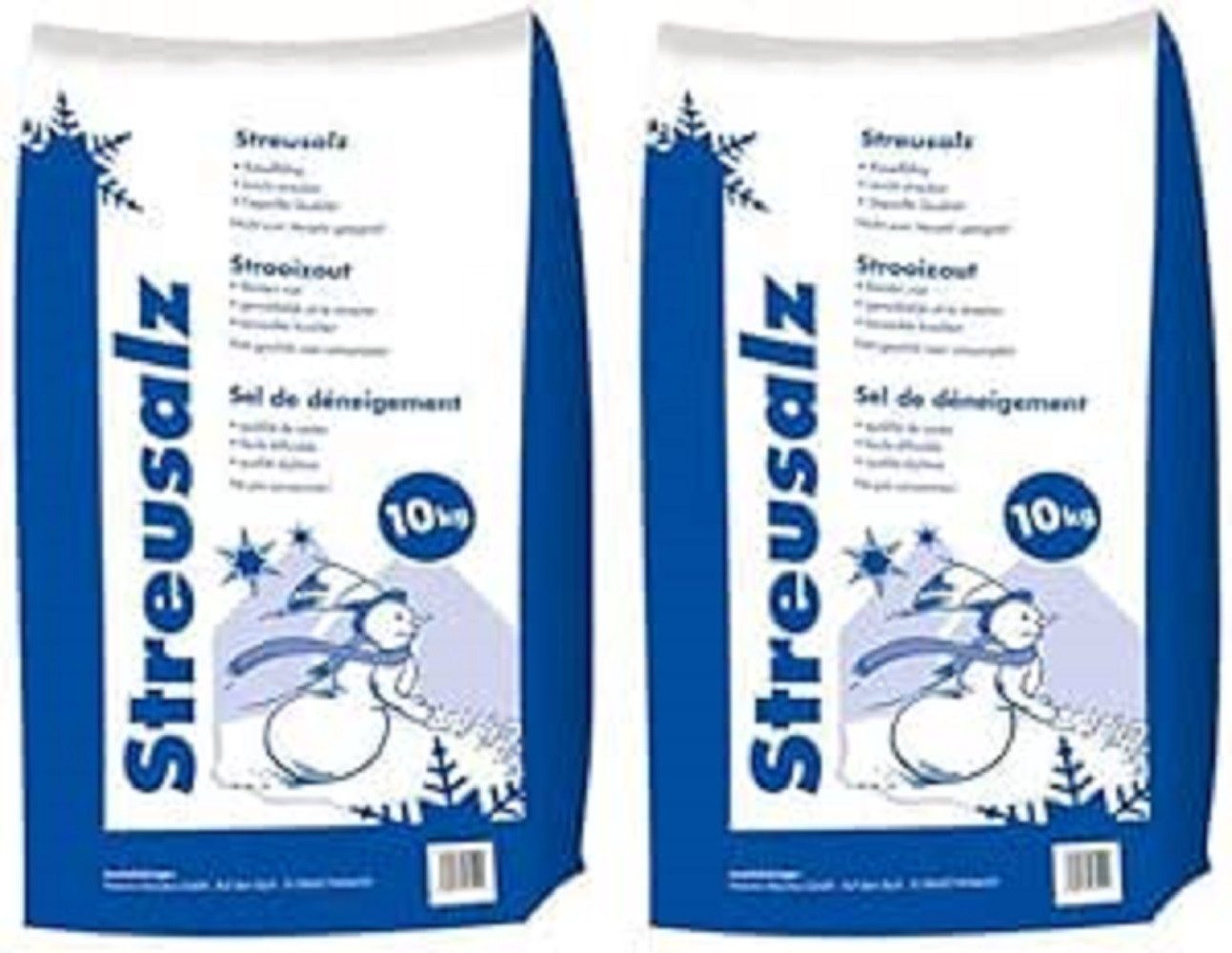 Hamann Mercatus GmbH Streuwagen Hamann Mercatus Streusalz Beutel 2 x 10 kg