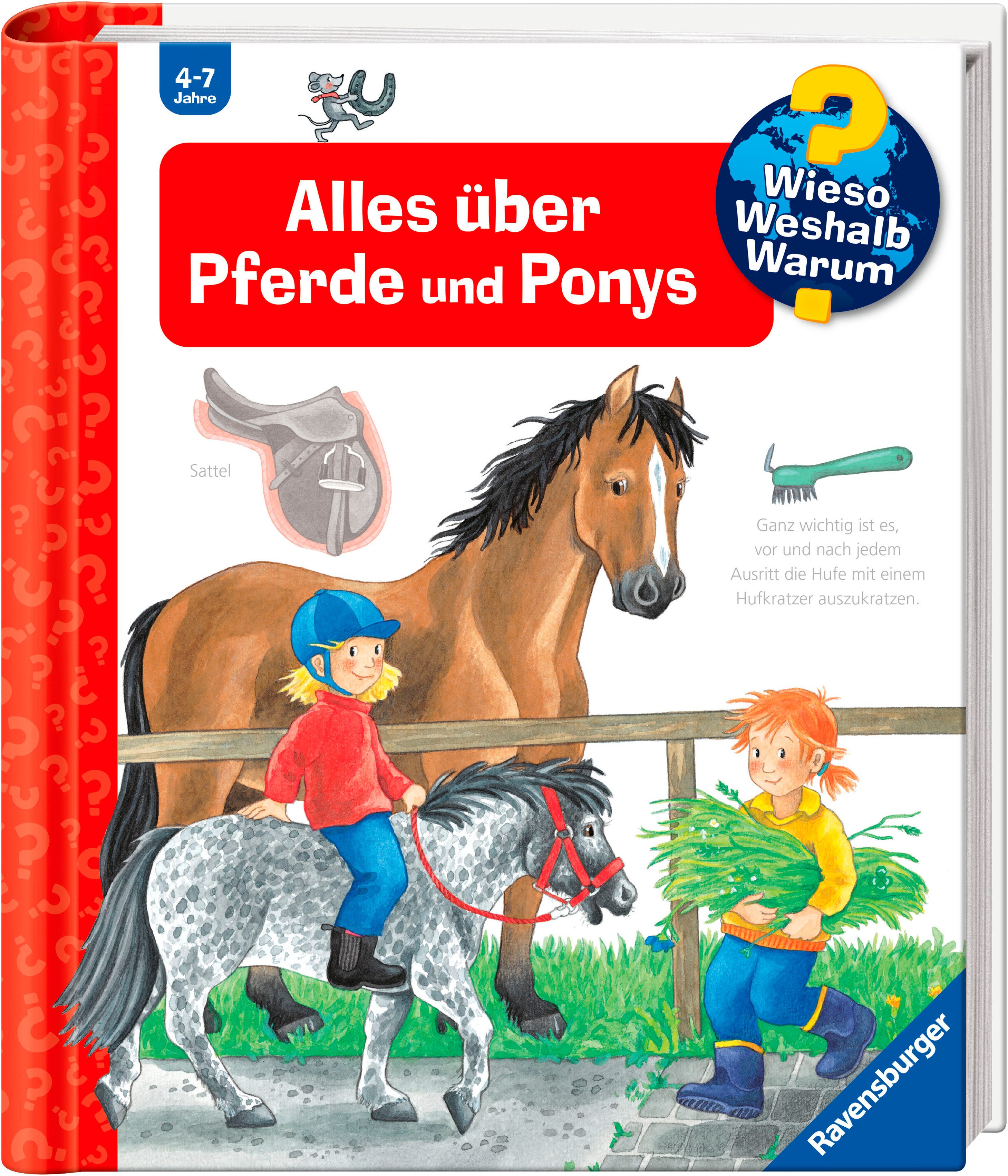 Ravensburger Kinderbuch Wieso? Weshalb? Warum?, Band 21 Alles über Pferde und Ponys