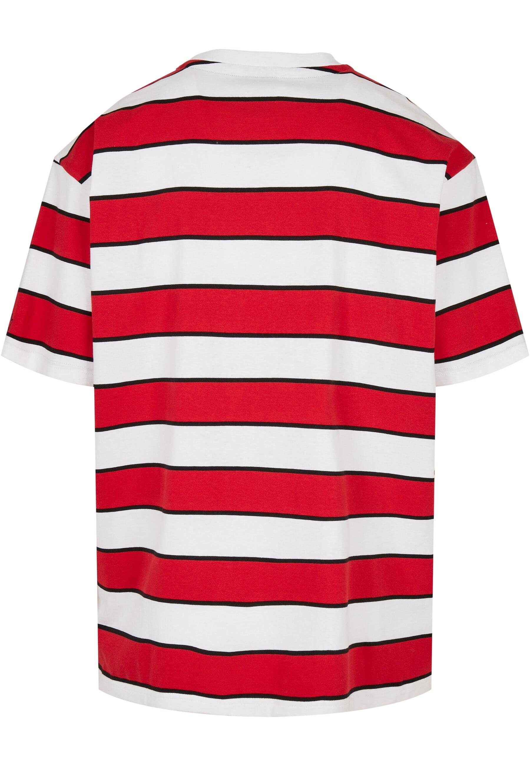 Starter (1-tlg) Tee Stripes Starter Block Herren cityred/white/black T-Shirt